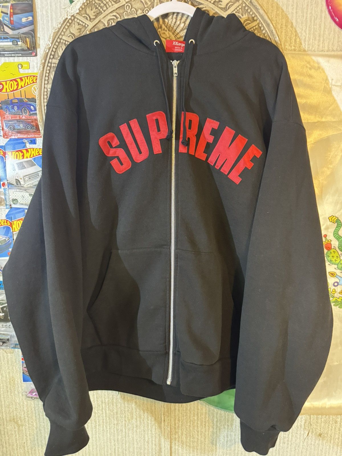 Streetwear × Supreme Supreme 'Fuck Tha Police' FTP Thermal Zip Up