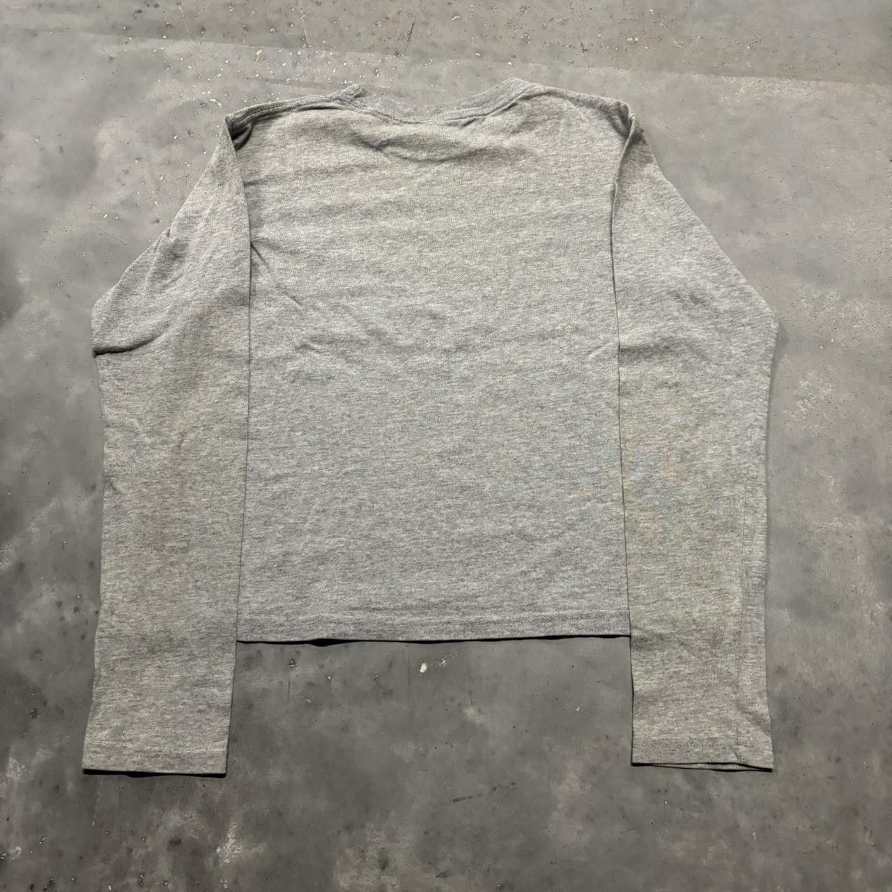 Japanese Brand × Vintage Crazy Vintage Y2K/2000s Cute Grey Cocoa Beach Surf Company Graphic Longsleeve Tee! Size XS / US 0-2 / IT 36-38 - 5 Thumbnail