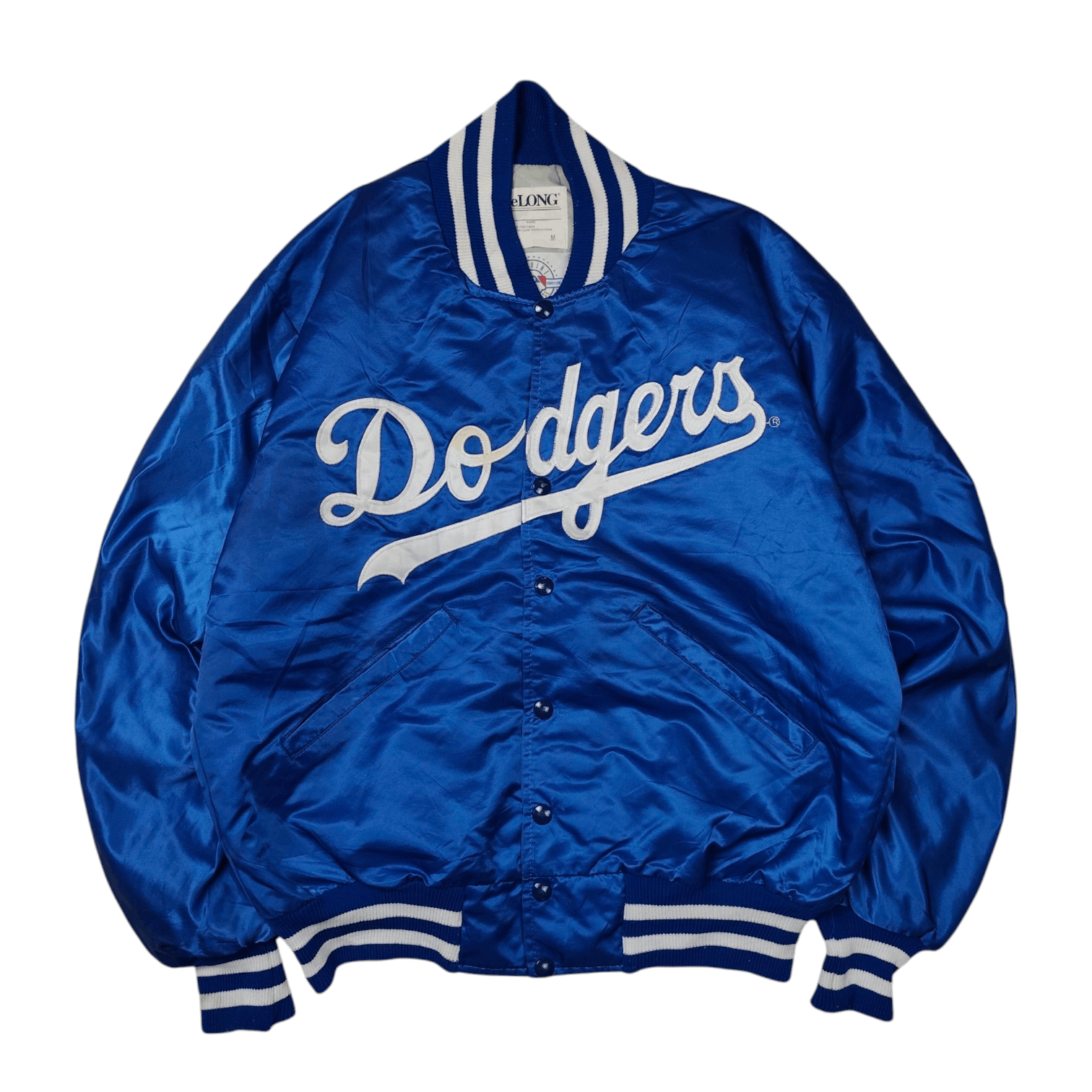 Vintage Delong x Los Angeles Dodgers Varsity Baseball Jacket