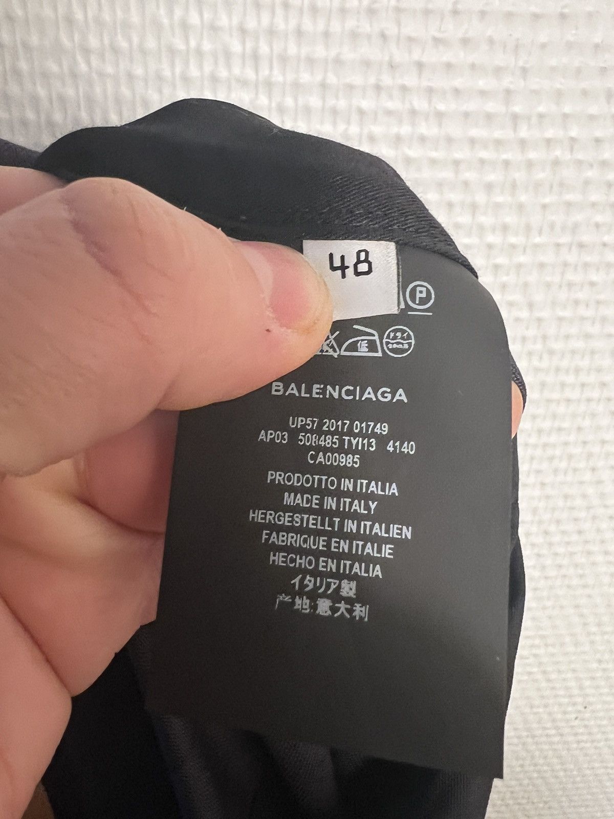 Balenciaga Balenciaga tailored Navy Blue Pants Size US 31 - 6 Thumbnail