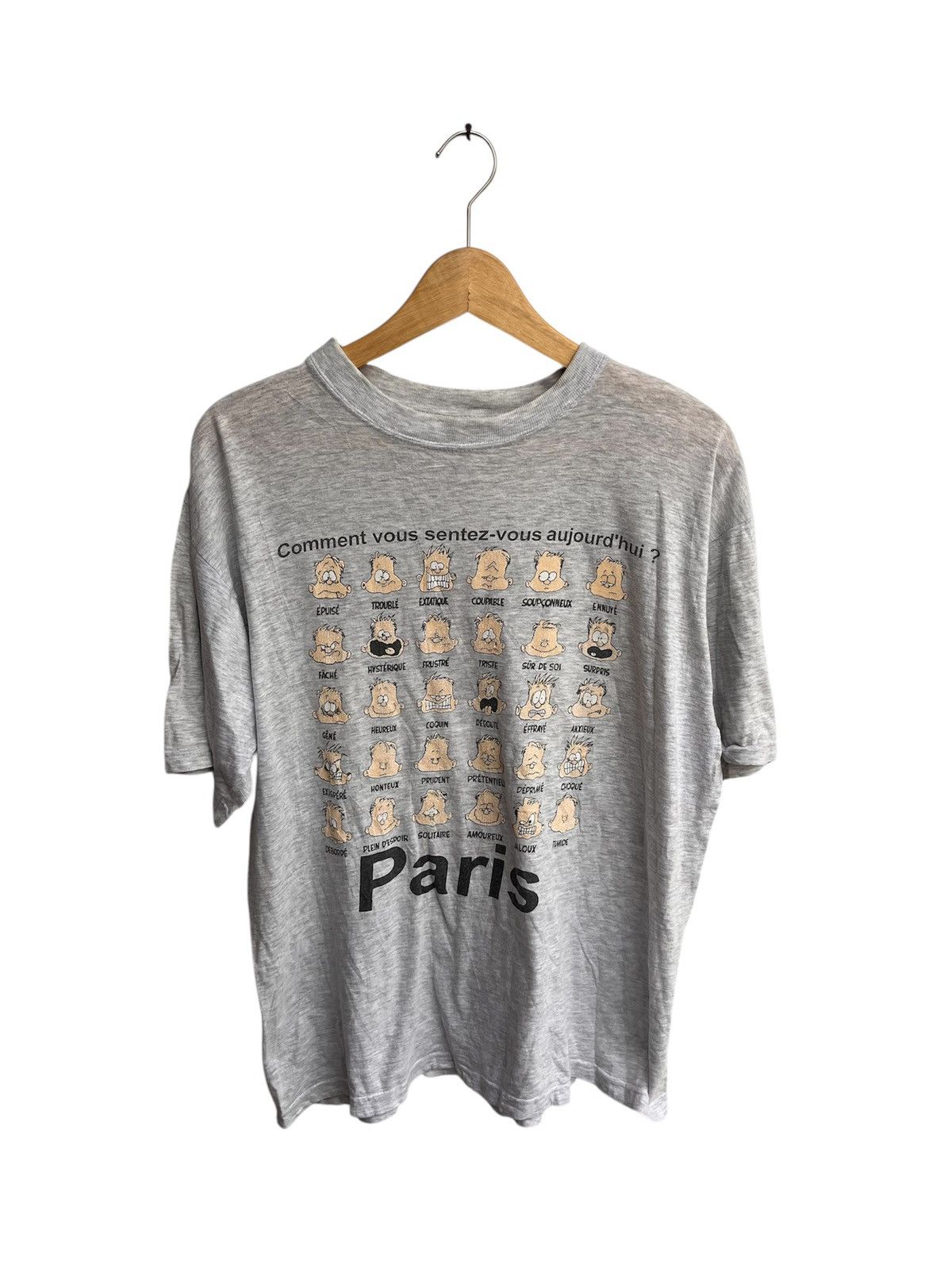 Vintage Vintage How Are You? Emoticions Tee Size US M / EU 48-50 / 2 - 1 Thumbnail