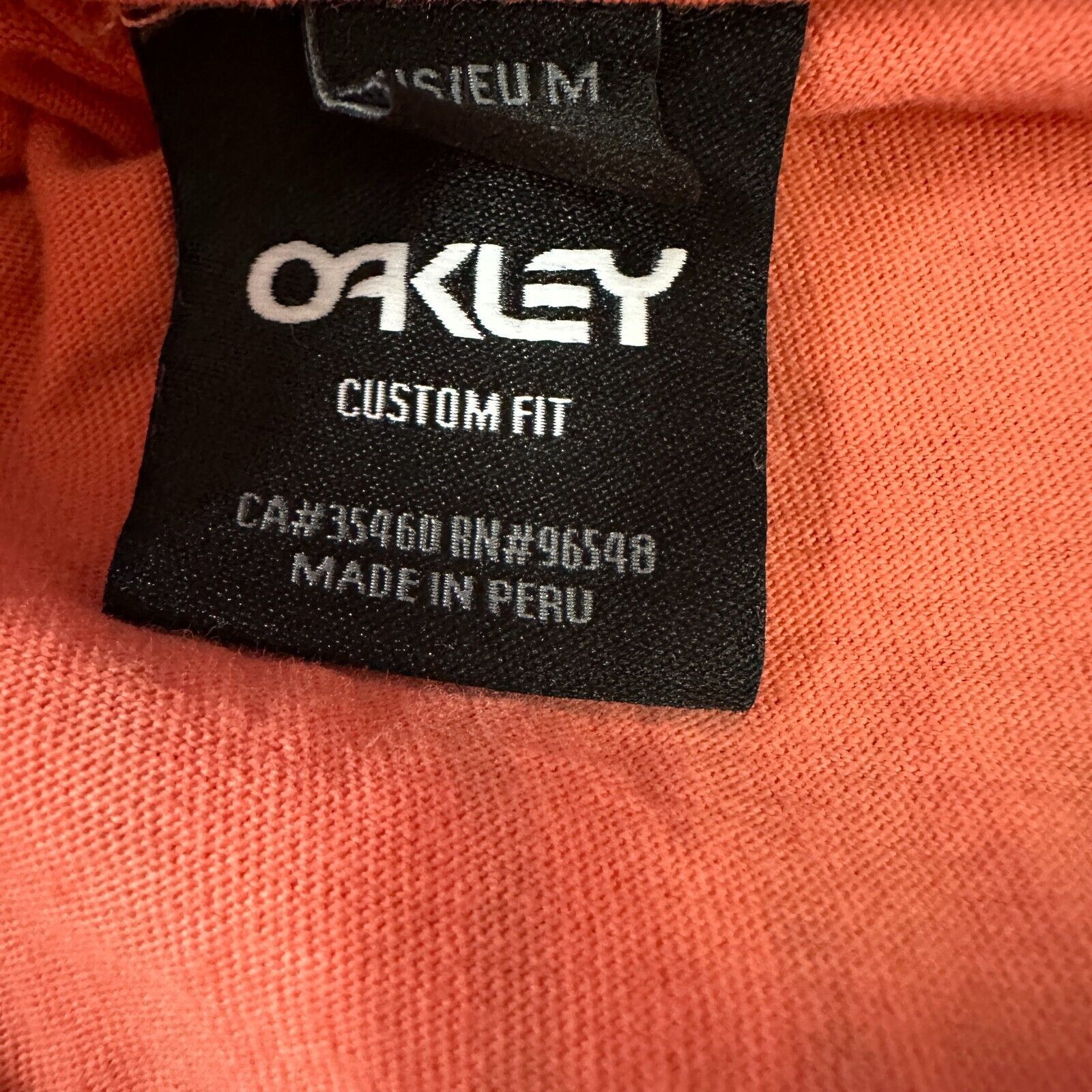 Oakley Oakley M-Frame Sunglasses T-Shirt Men’s Medium Coral Pink Size US M / EU 48-50 / 2 - 6 Thumbnail