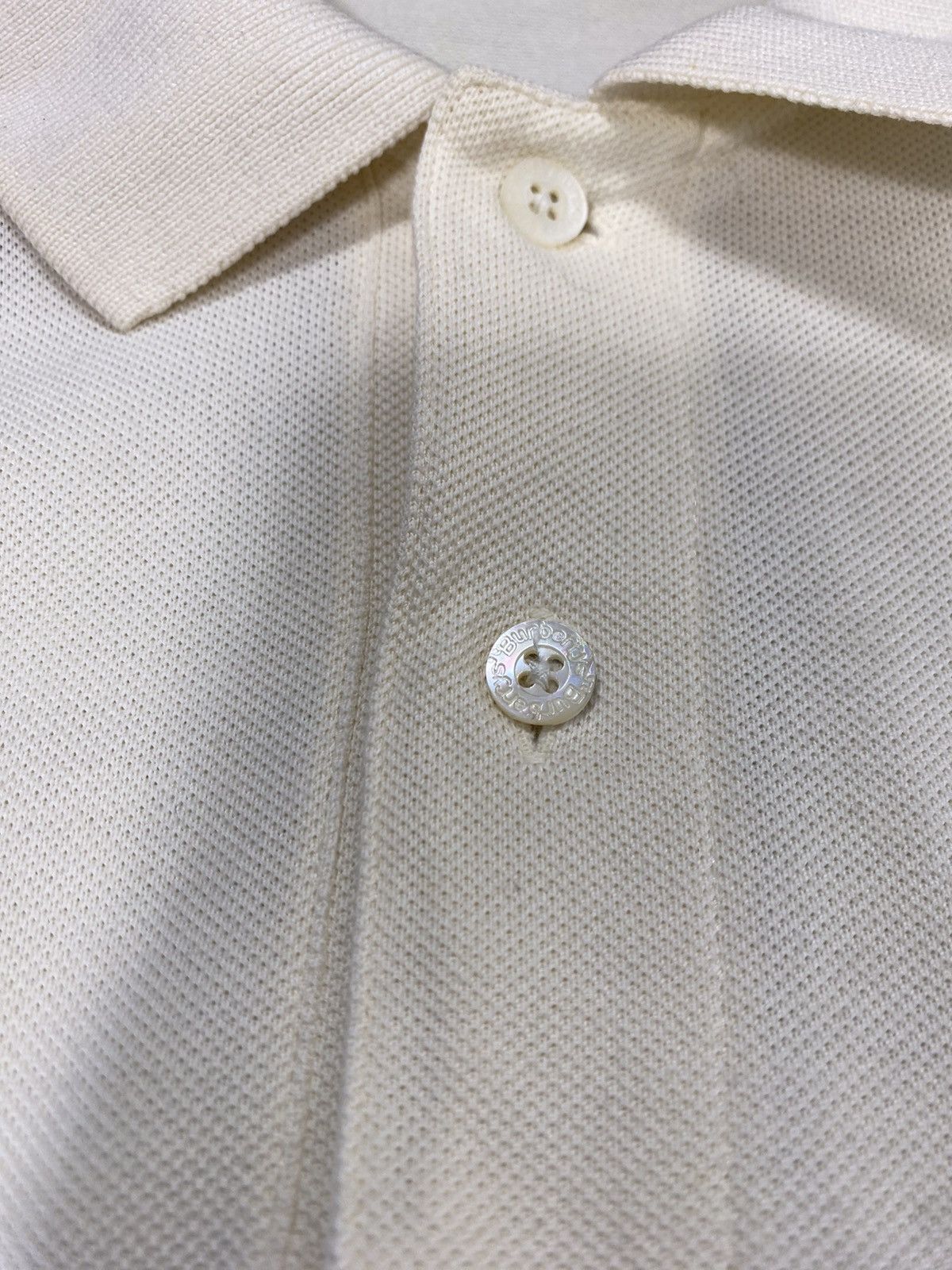 Burberry × Vintage A13 Vintage Burberry Long Sleeve Colar Shirt Size US L / EU 52-54 / 3 - 8 Thumbnail