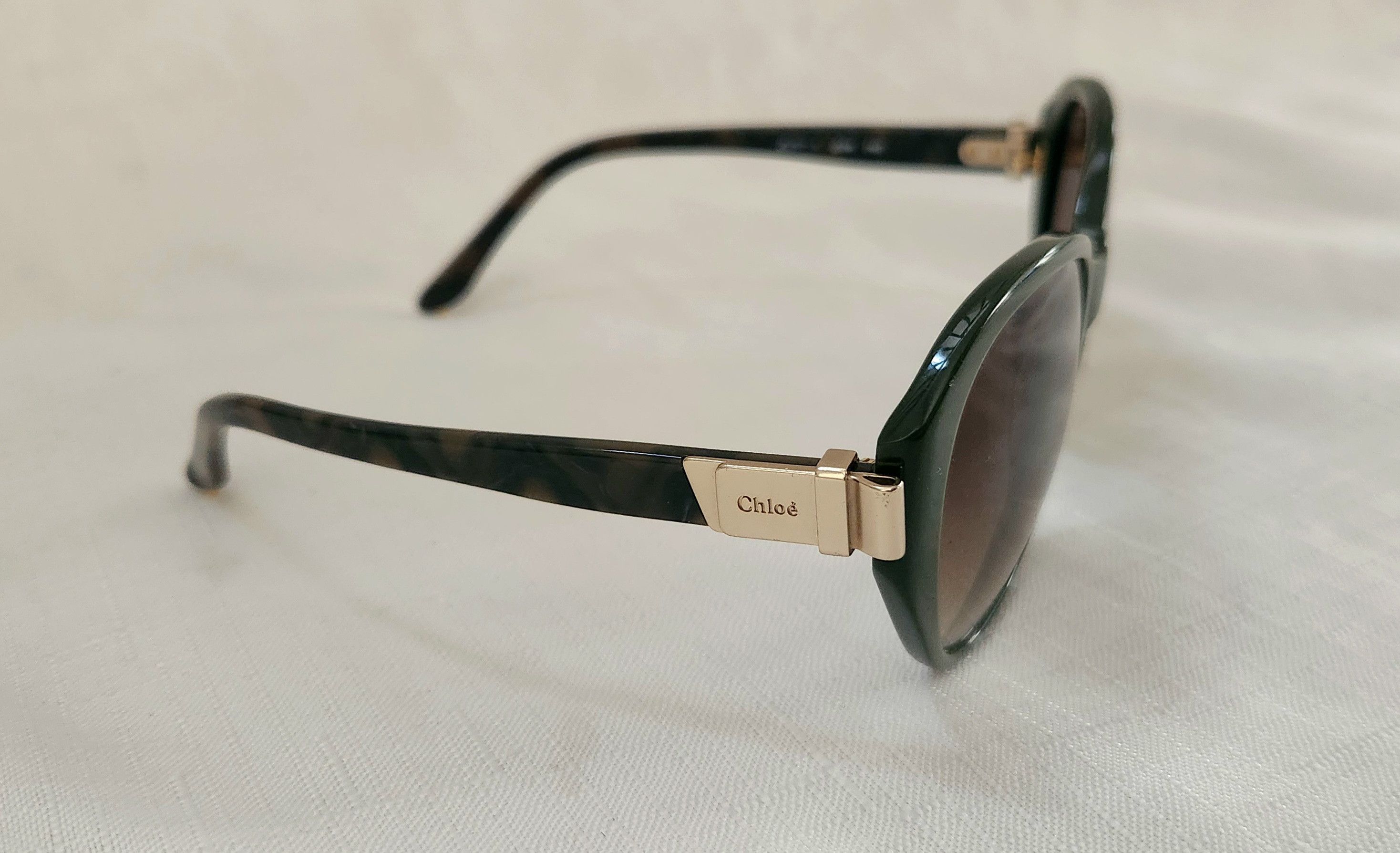 Chloe Chloe Green Brown Gradient Frame Sunglasses CL 2261 C04 140 Size ONE SIZE - 3 Thumbnail