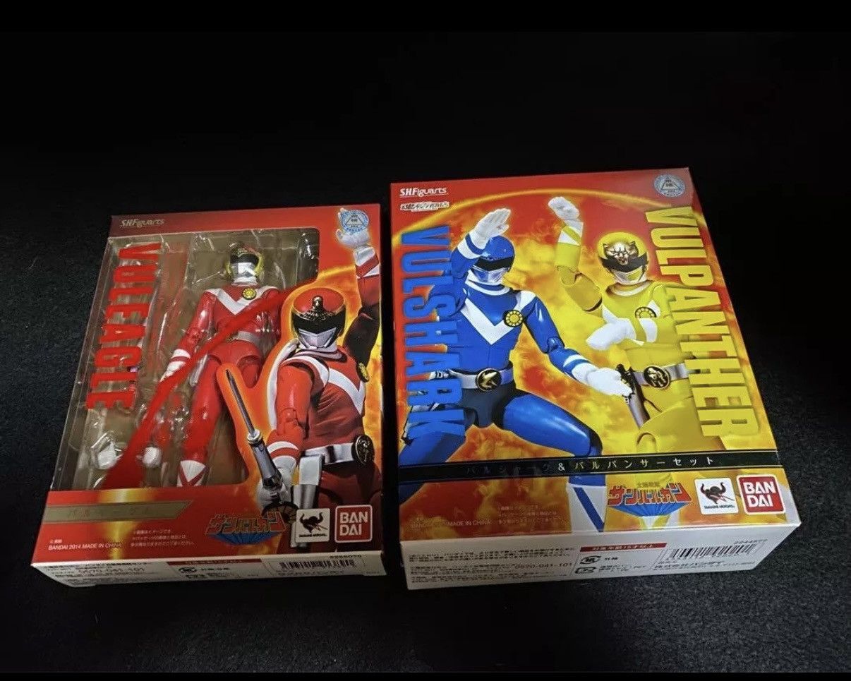 Japanese Brand *NEW Sun Vulcan SH Figuarts Bandai Japan Power Rangers ...