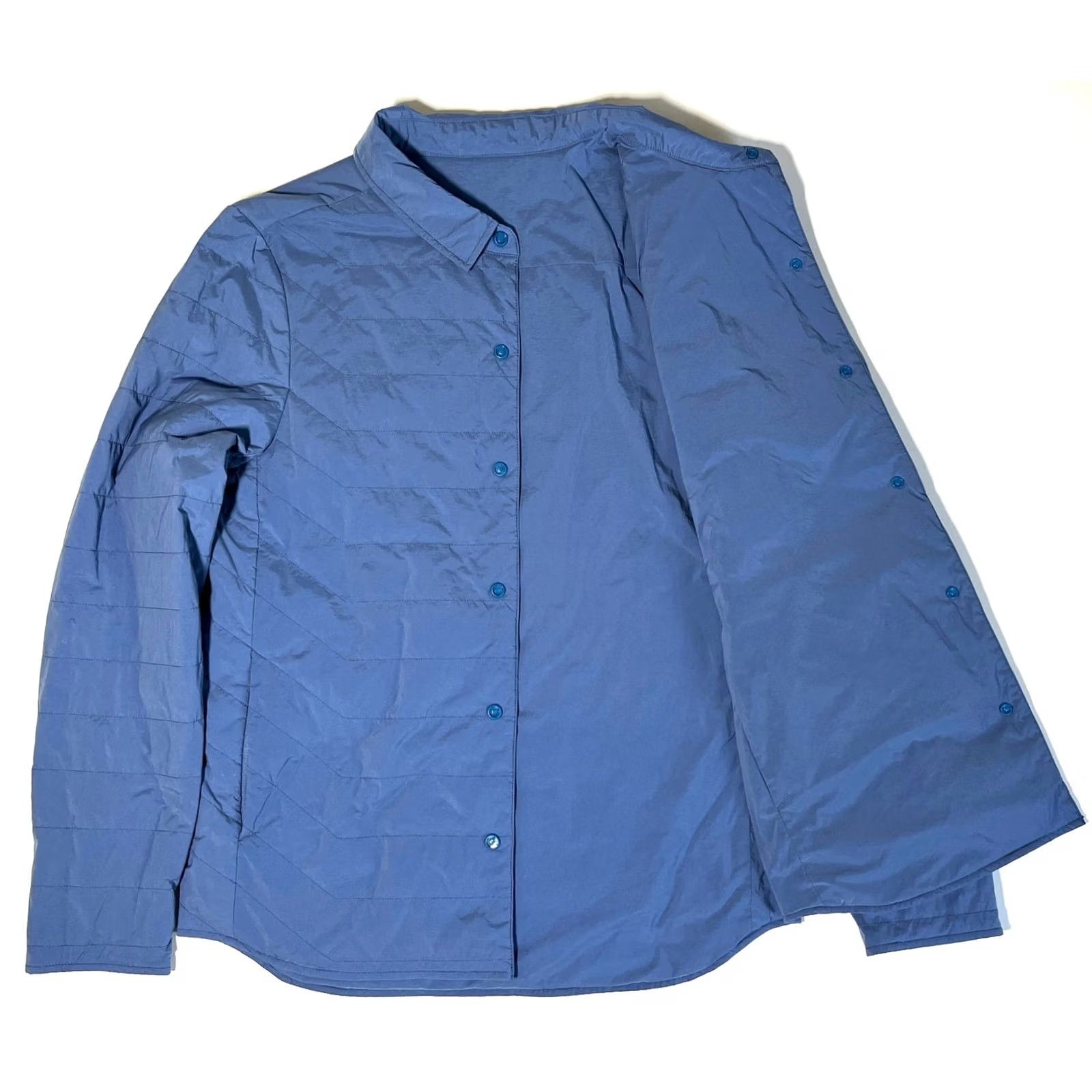 Vintage Myles Reversible Insulated Shirt Jacket Men’s Dusty Blue L Size US L / EU 52-54 / 3 - 5 Thumbnail
