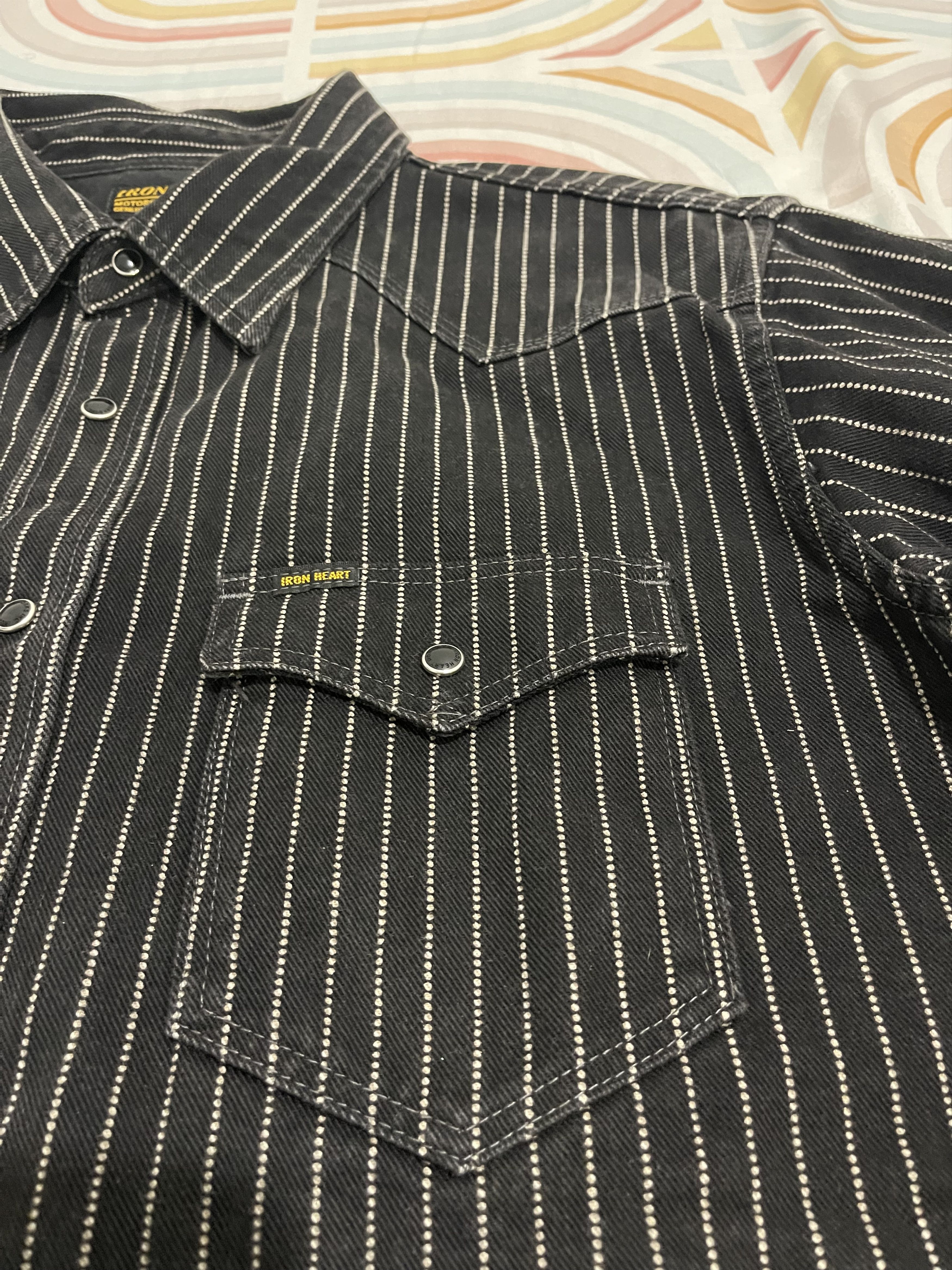 Iron Heart XXX-Large Iron Heart Ultra Heavy IHSH-62-IND Western Shirt Size US XXL / EU 58 / 5 - 5 Thumbnail