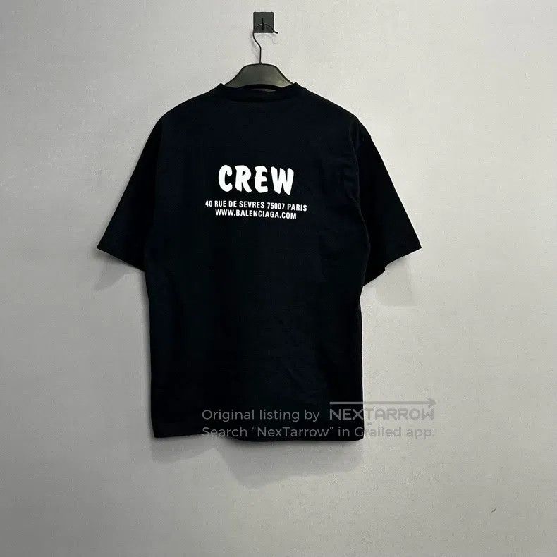 Balenciaga Balenciaga Crew letter short sleeve/XS Size US XS / EU 42 / 0 - 2 Thumbnail