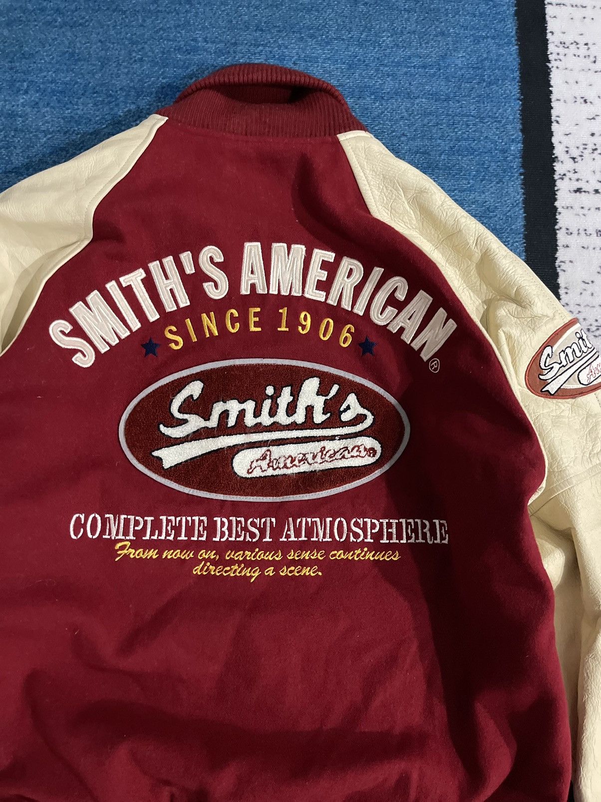 Other SMITHS AMERICAN VARSITY JACKET Size US M / EU 48-50 / 2 - 16 Thumbnail