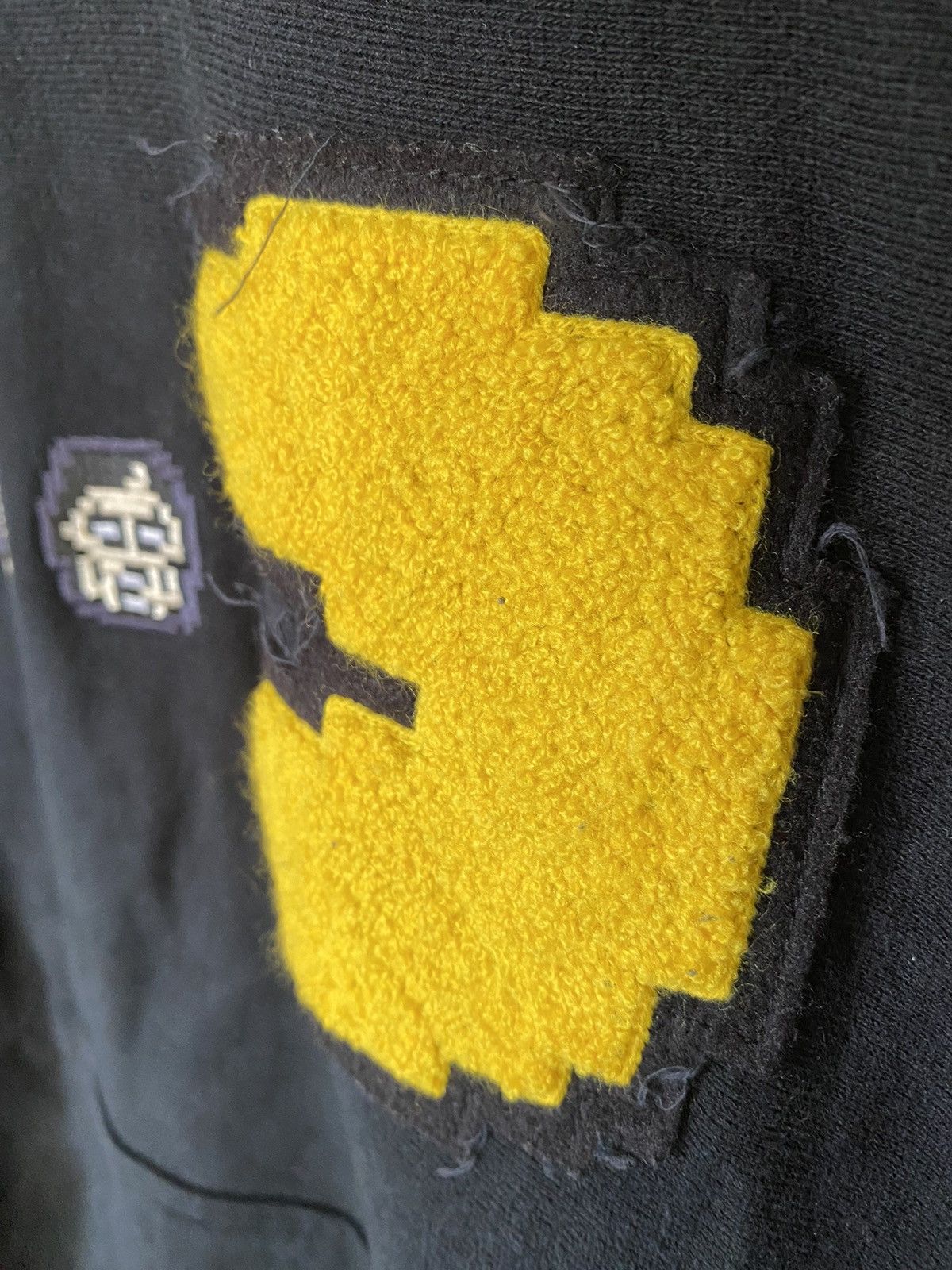 Swagger PUNK DRUNKER embroidered PAC MAN hoodie Size US L / EU 52-54 / 3 - 6 Thumbnail
