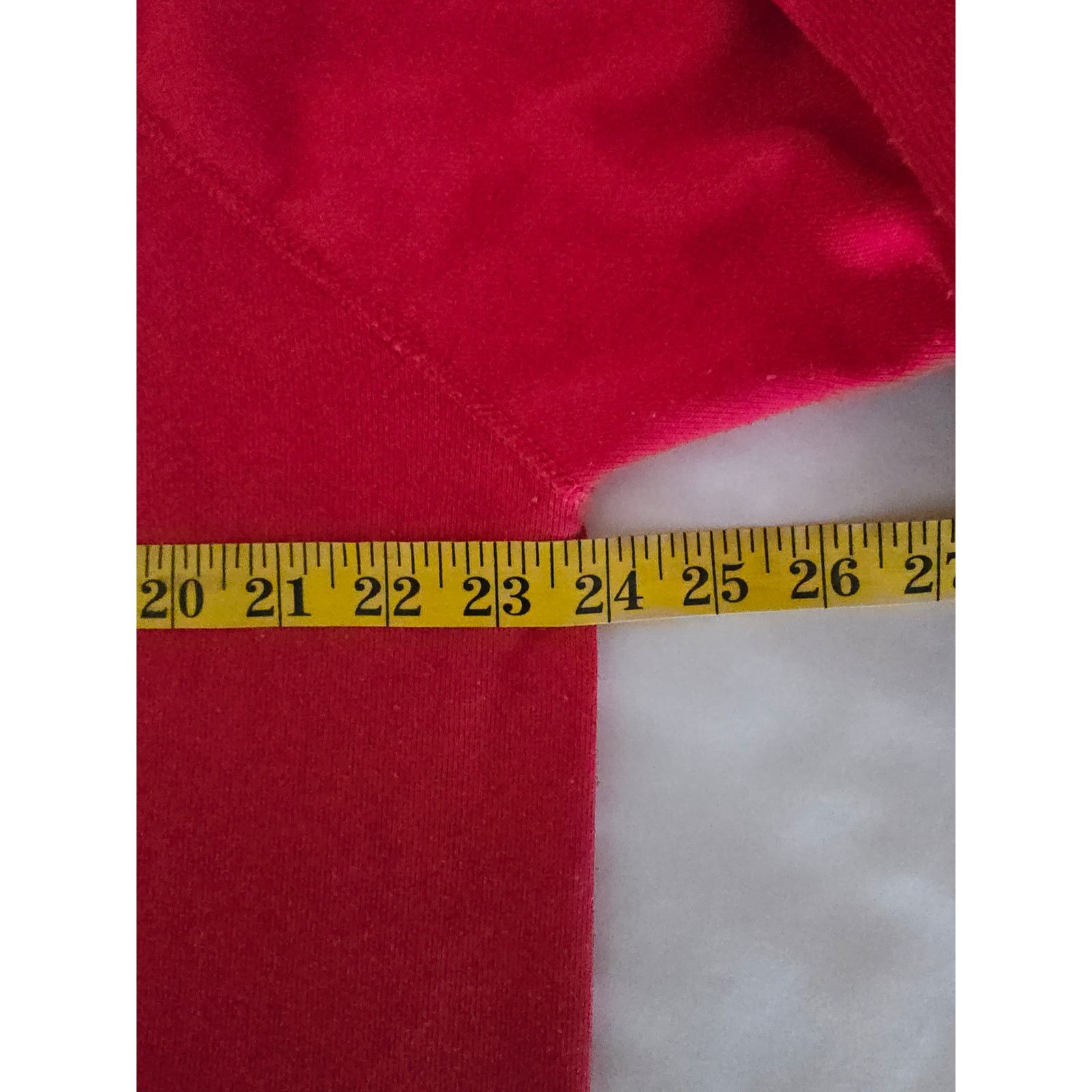 Tultex × Vintage Vintage Blank Sweater Tultex L Hot Pink Plain Sweatshirt 90s Size US L / EU 52-54 / 3 - 12 Thumbnail