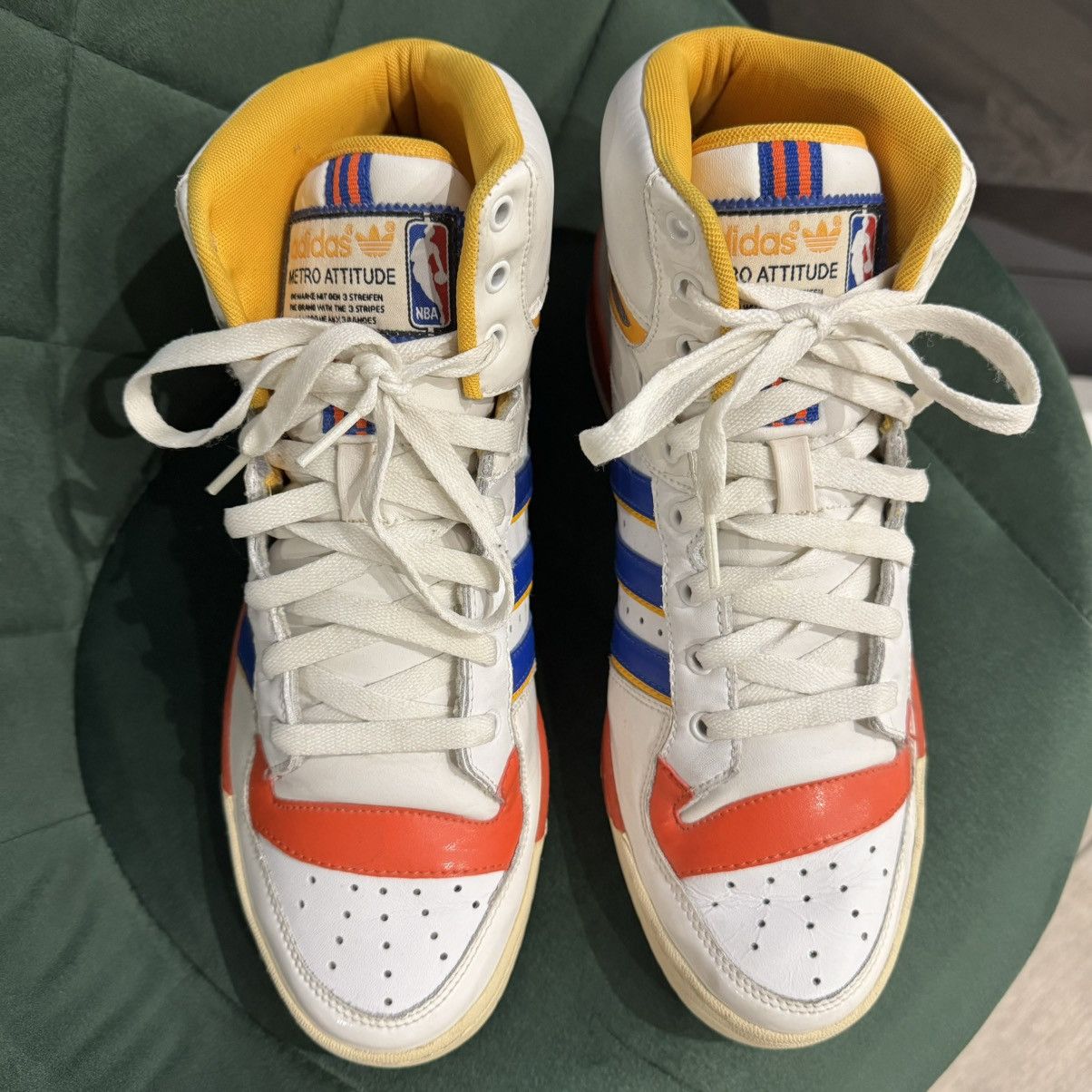 NBA Adidas Metro Attitude x NBA High Mashup Sneakers Size US 11 / EU 44 - 6 Thumbnail