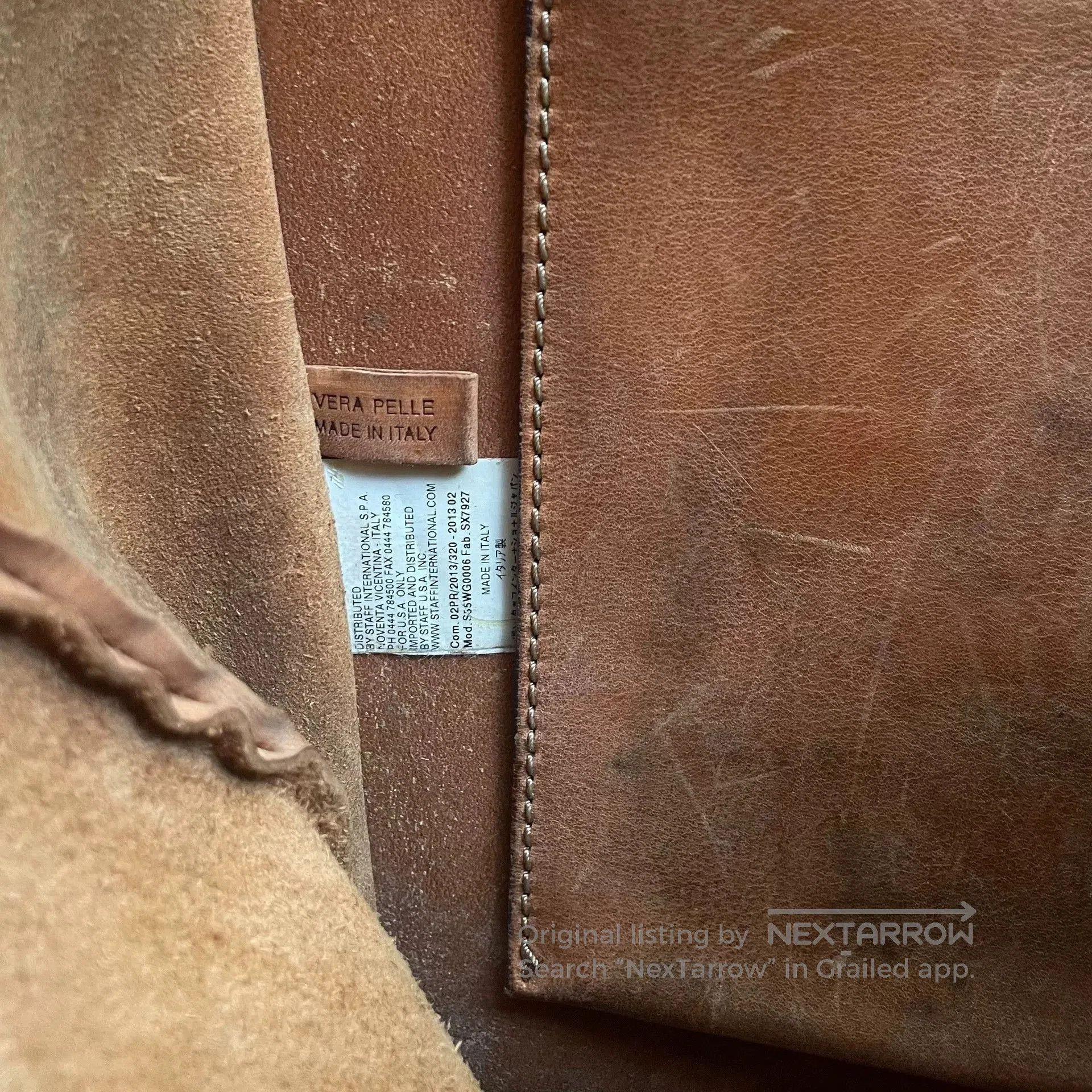 Maison Margiela maison margiela brown leather shoulder bag. Size ONE SIZE - 7 Thumbnail
