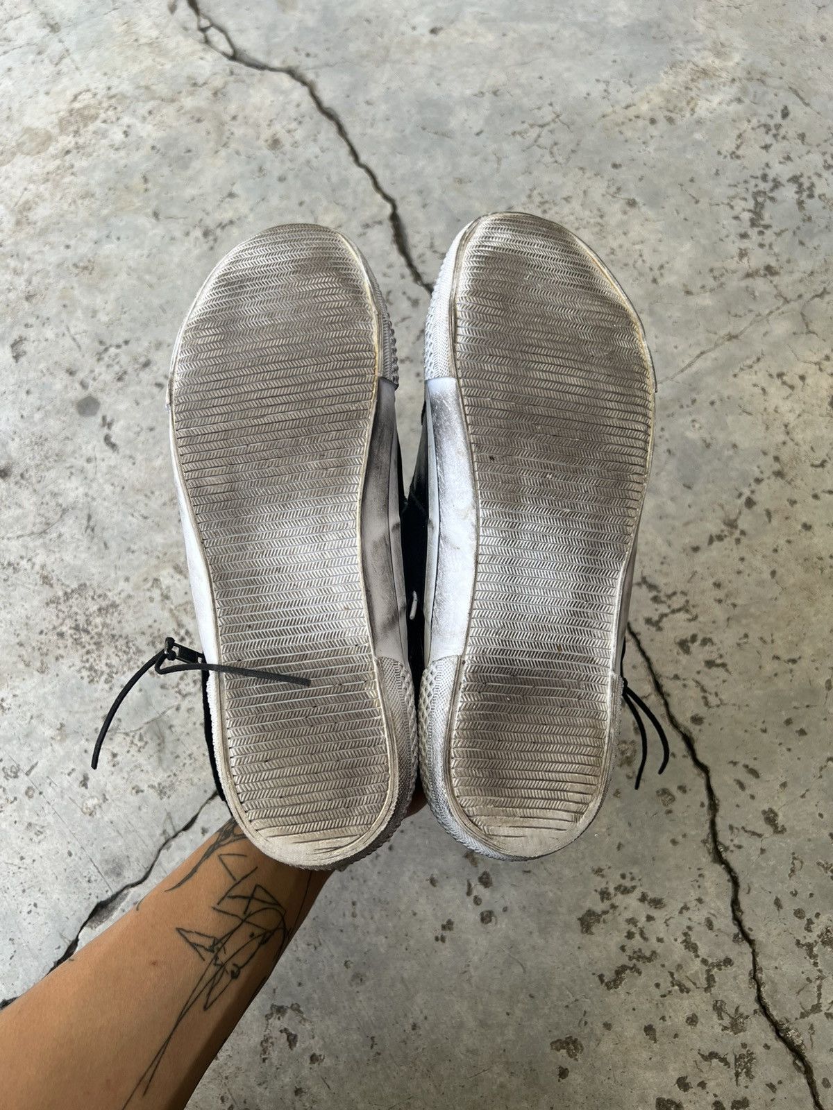 semanticdesign Semantic Design Sneakers Zip Up // Distressed Size US 9.5 / EU 42-43 - 7 Thumbnail