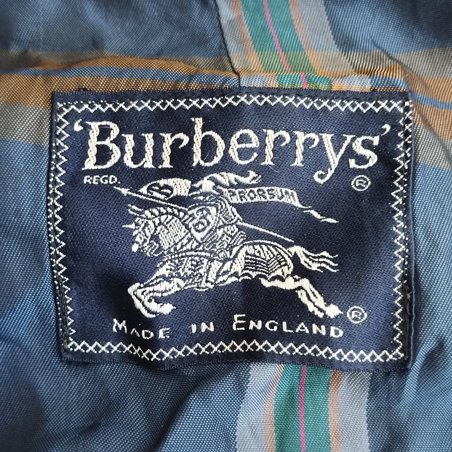 Burberry vintage 90s burberry coat olive green Size US S / EU 44-46 / 1 - 2 Thumbnail