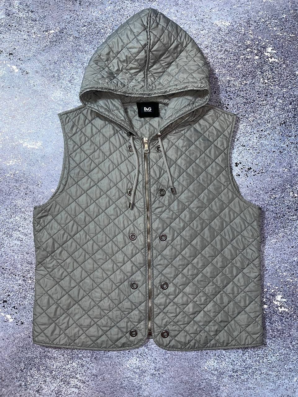 Dolce & Gabbana Vintage Luxury Dolce & Gabbana D&G Men's Puffer Vest Jacket Size US L / EU 52-54 / 3 - 2 Thumbnail