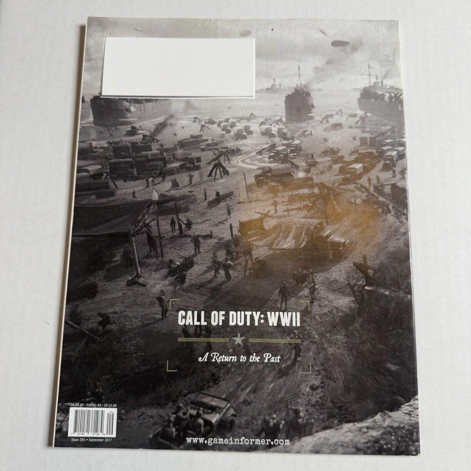 Designer Game Informer Issue #293 SEP 2017 CALL OF DUTY: WWII NM+ Size ONE SIZE - 3 Thumbnail