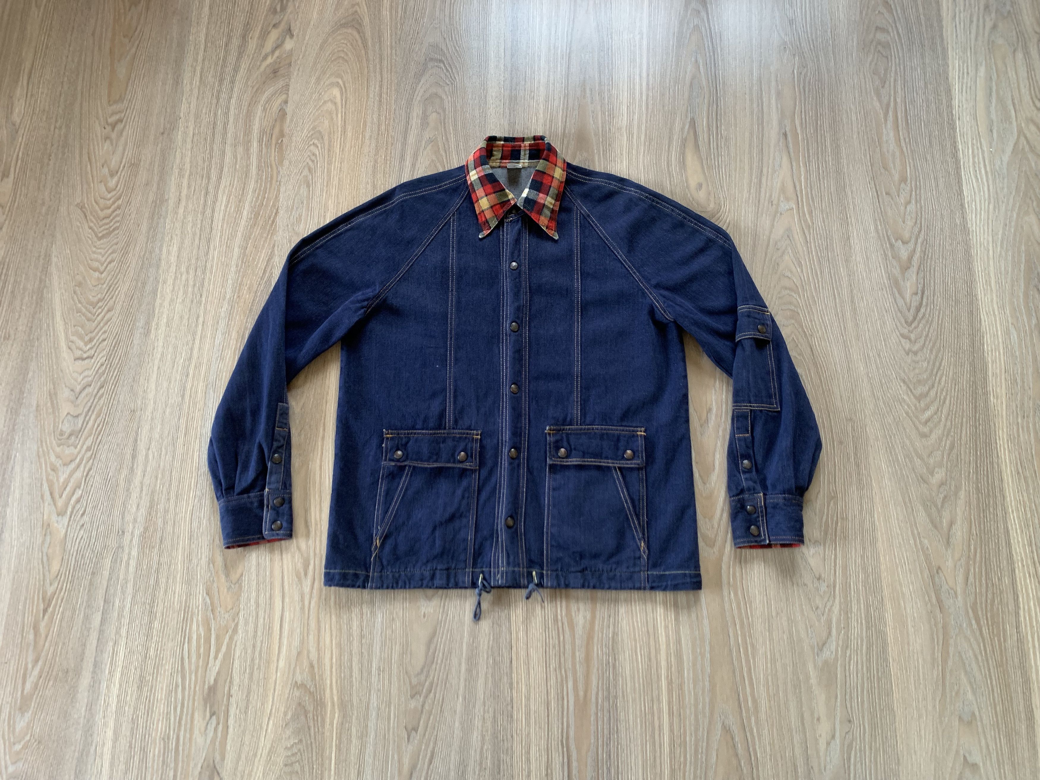 Vintage Vintage Retro Denim Jacket Size US M / EU 48-50 / 2 - 9 Thumbnail