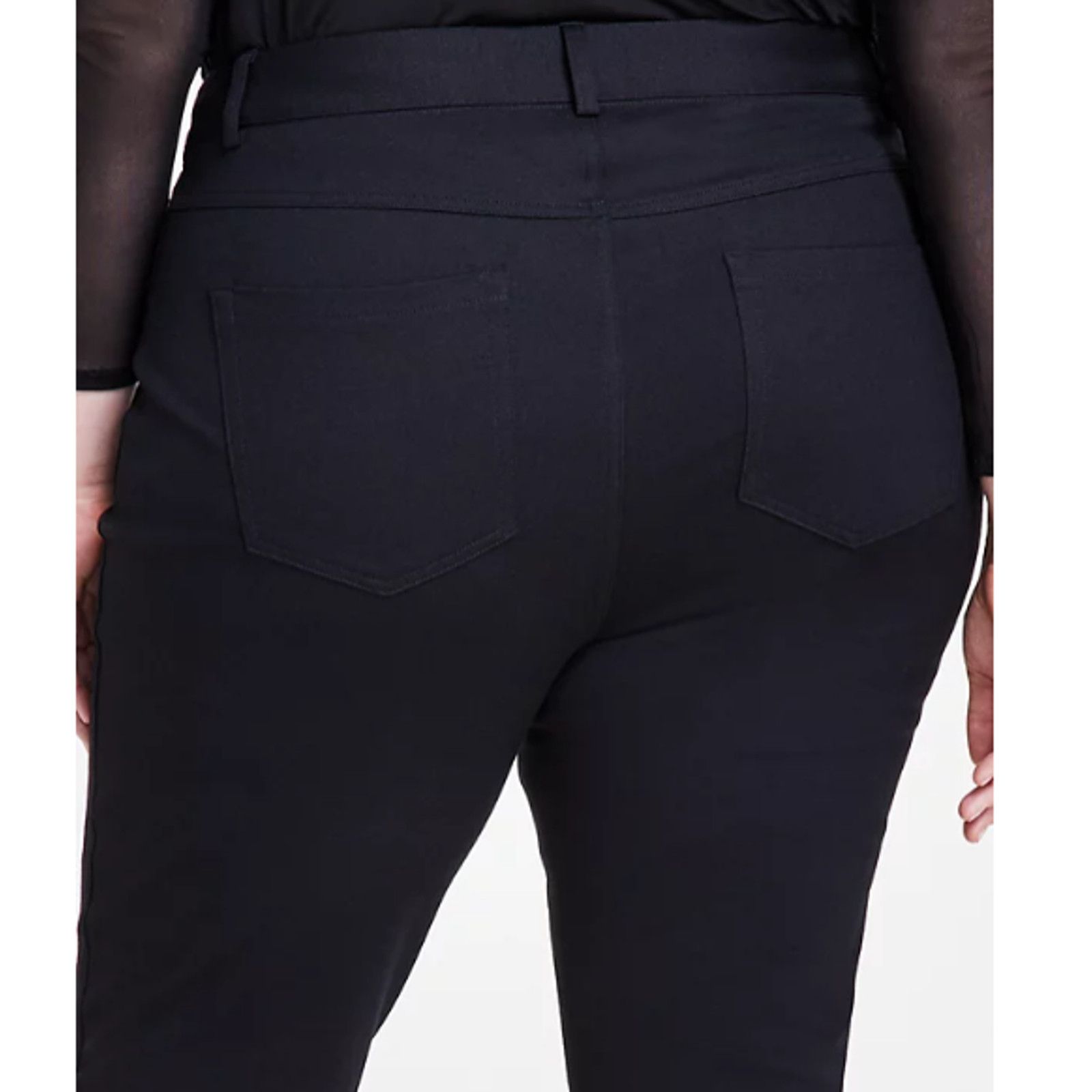 I.N.C New INC Womens Plus Size 26W Skinny Mid Rise Ponte Pants Size 42" / US 20 - 5 Thumbnail