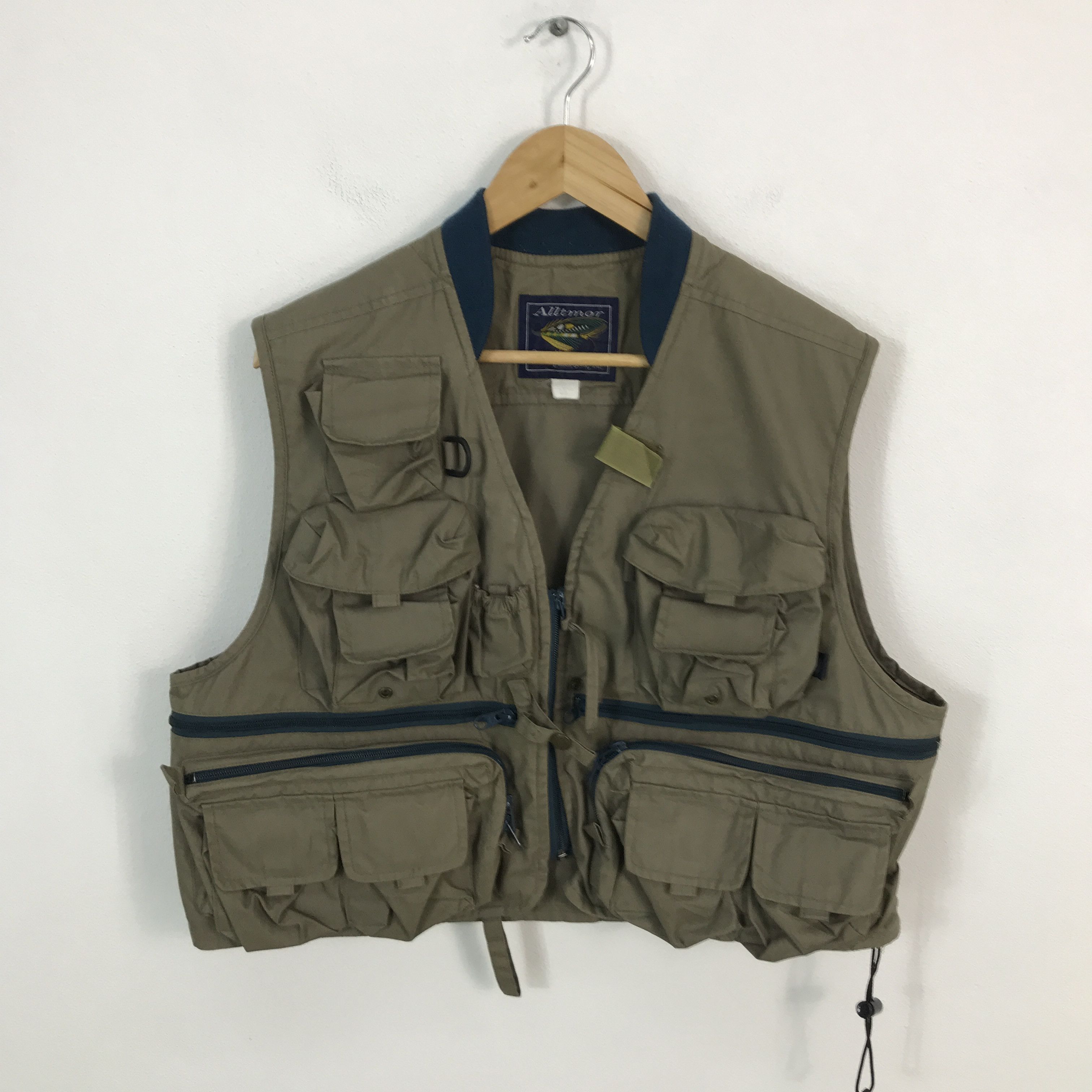 Japanese Brand × Vintage Vtg Alltmor tactical pocket vest jacket Size US L / EU 52-54 / 3 - 1 Thumbnail