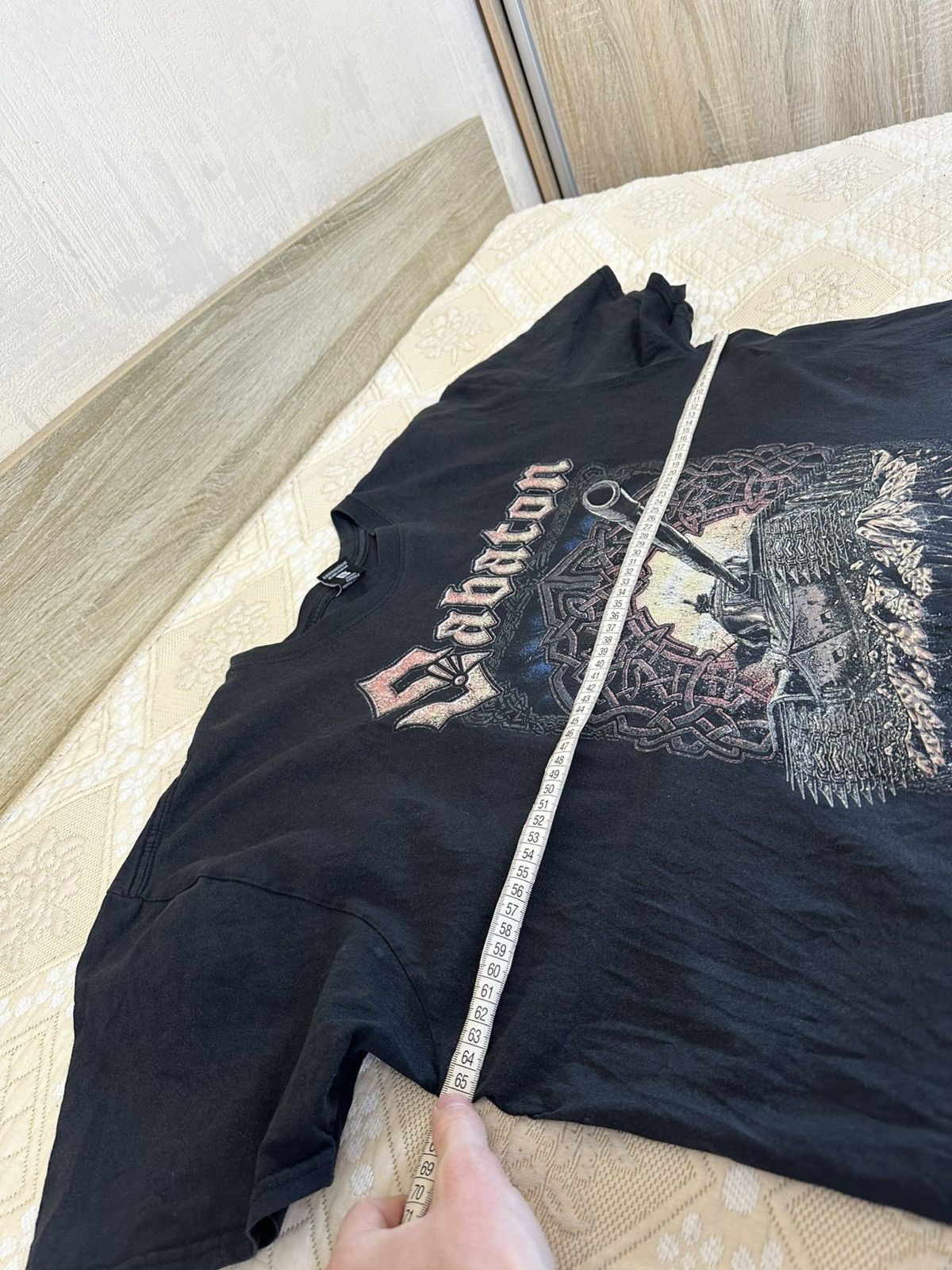 Band Tees 🔥 Sabaton Steel Commanders World of Tanks Vintage T Shirt Size US XL / EU 56 / 4 - 9 Thumbnail