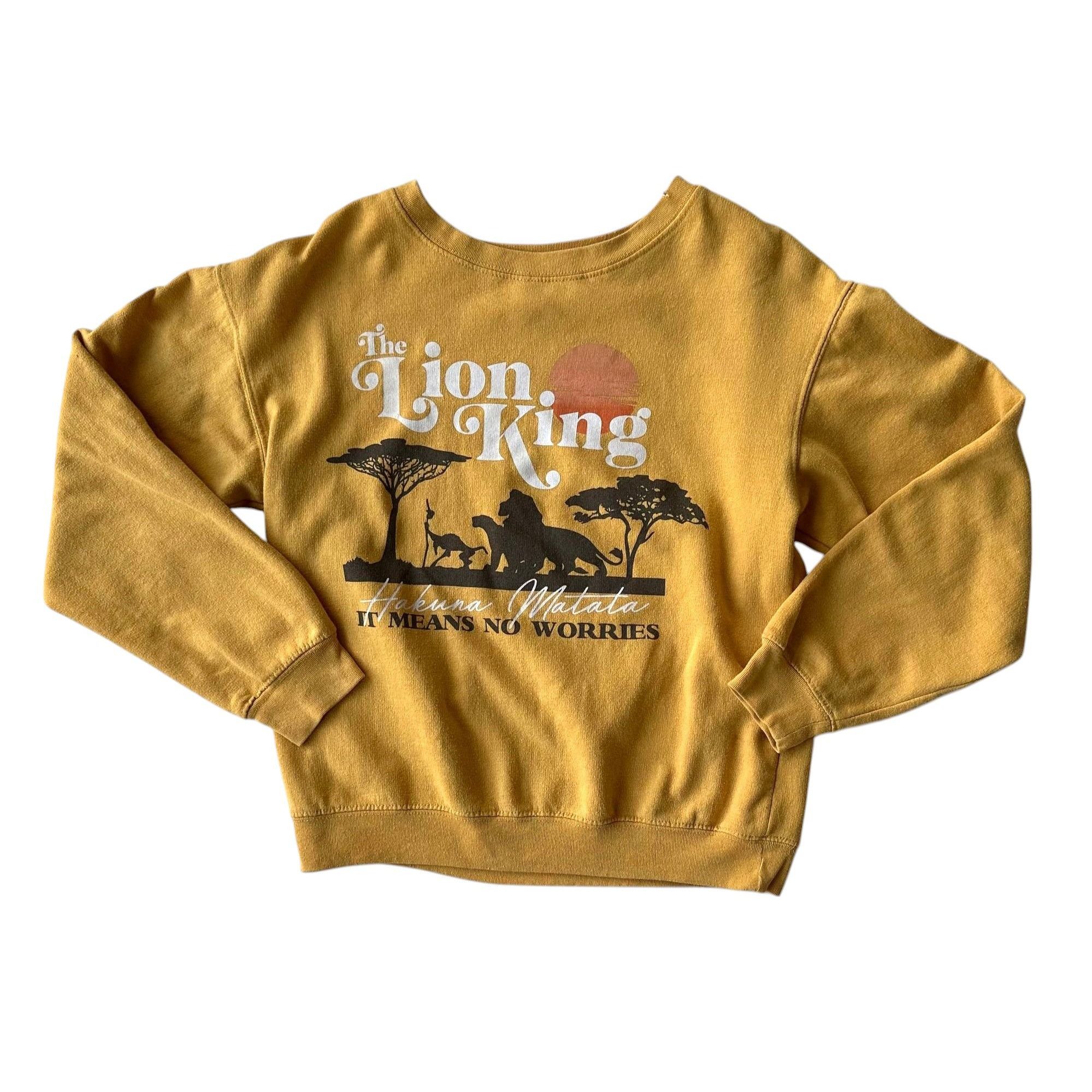 Disney × Vintage VTG Disney Lion King Sweatshirt Small Hakuna Matata No W Size US S / EU 44-46 / 1 - 4 Thumbnail