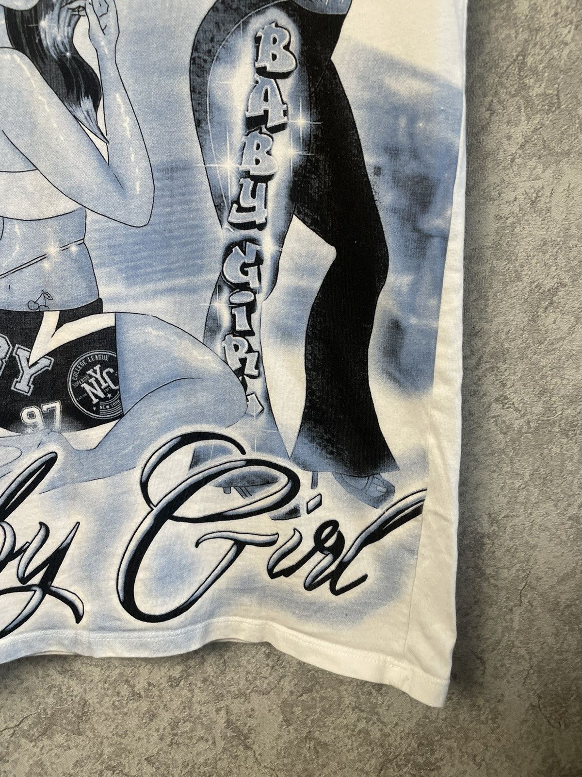 Jaded London Jaded London Be My Baby Girl Graffiti T-Shirt Y2K Size US L / EU 52-54 / 3 - 5 Thumbnail