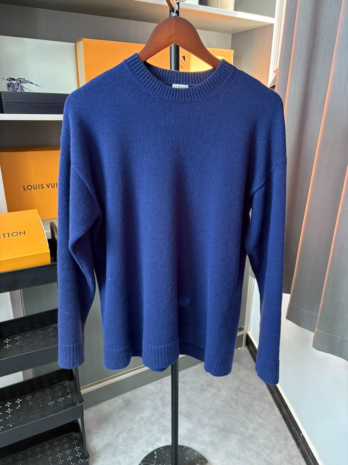 Loewe Loewe Wool Blue Sweater XS Men Size US XS / EU 42 / 0 - 1 Thumbnail