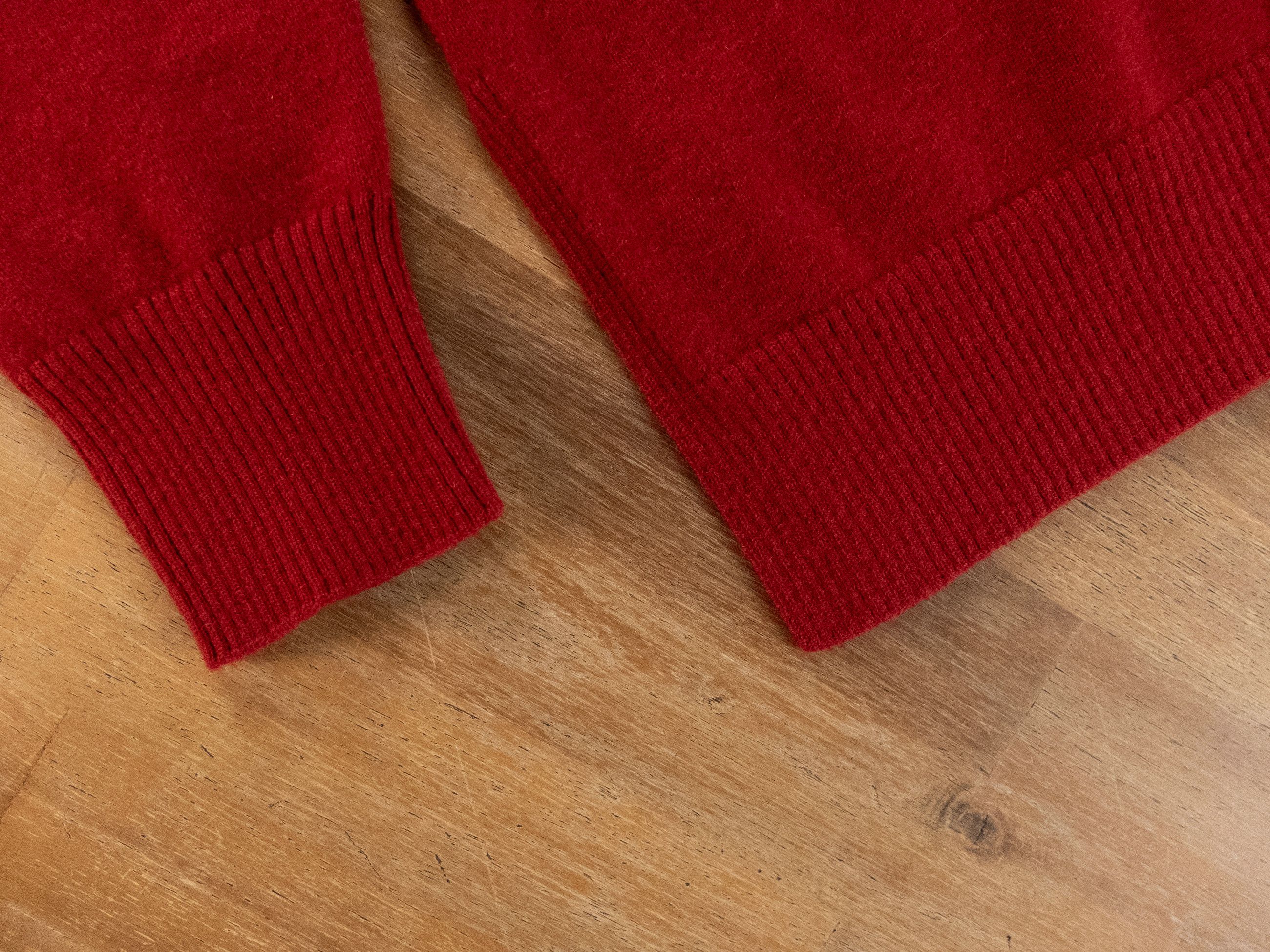 Other FALCONERI red cashmere v-neck side slit sweater Medium Size M / US 6-8 / IT 42-44 - 5 Thumbnail