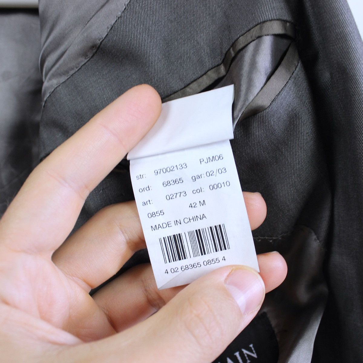 Balmain Balmain Homme Wool/Silk Blazer Jacket Size 42R - 8 Thumbnail