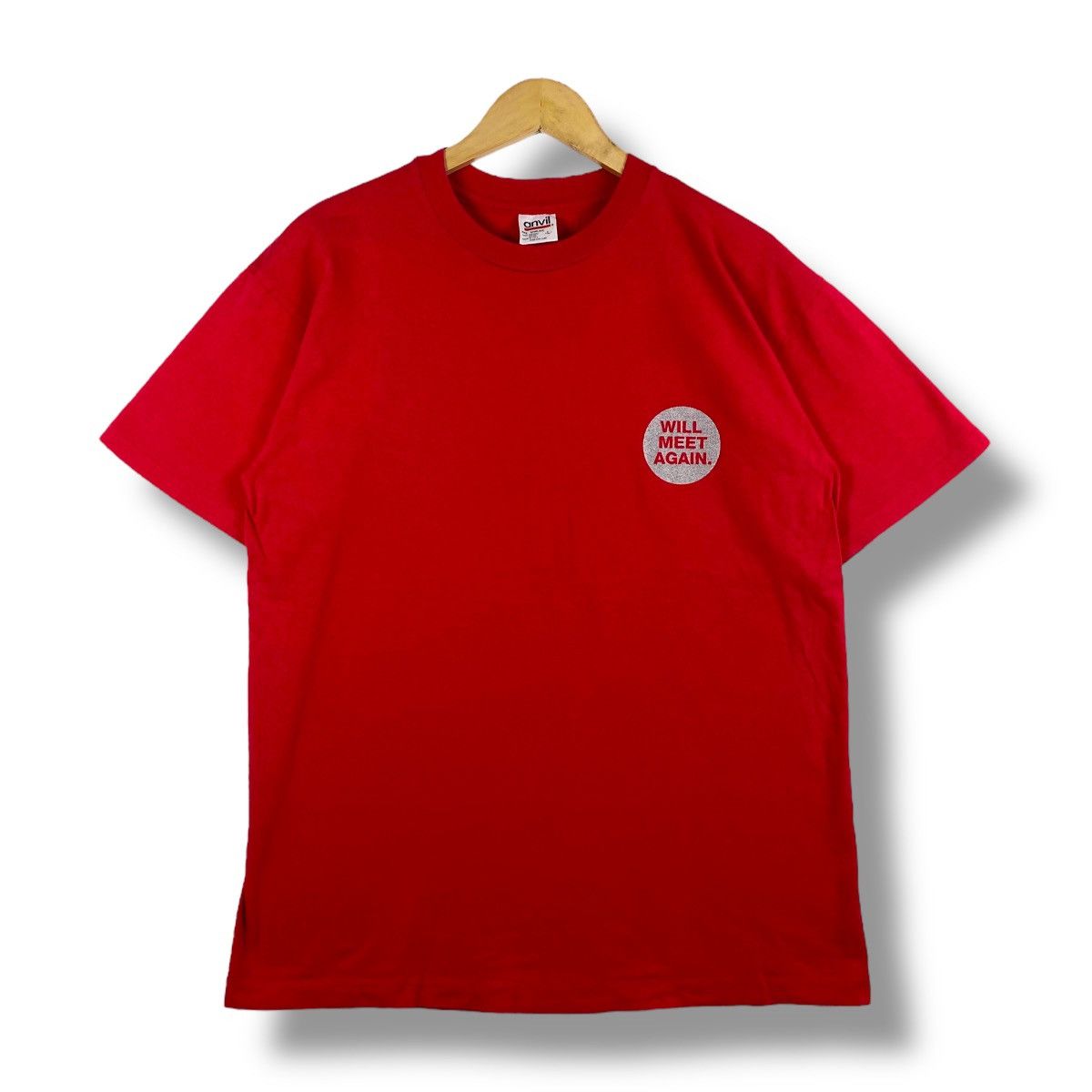 Vintage Vintage 90's Japanese DJ Will Meet Again Concert Tee Shirt Size US L / EU 52-54 / 3 - 1 Thumbnail
