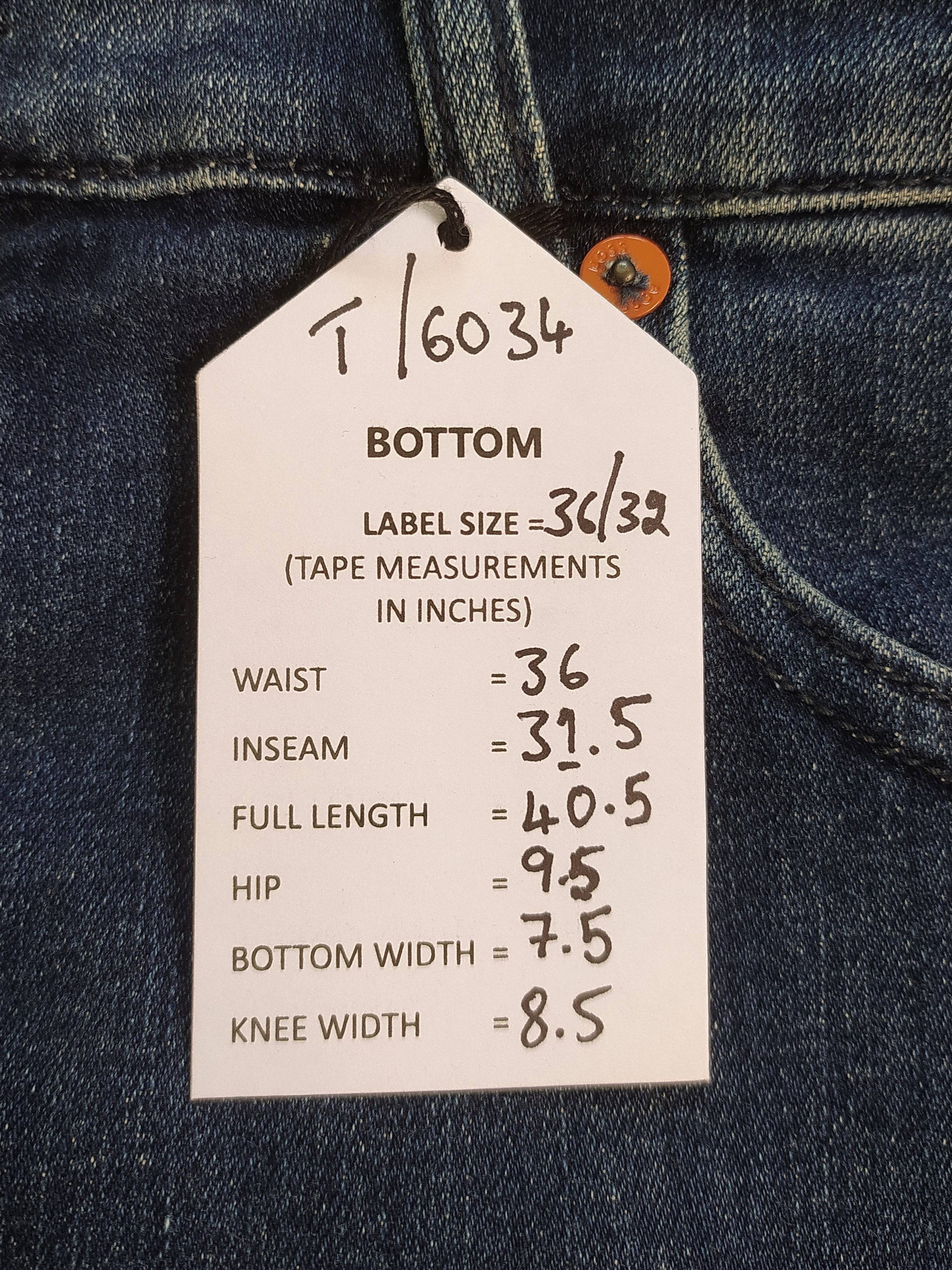 Hugo Boss HUGO BOSS MAINE Regular Fit Jeans FREE SHIPPING T/6034 Size US 36 / EU 52 - 14 Thumbnail