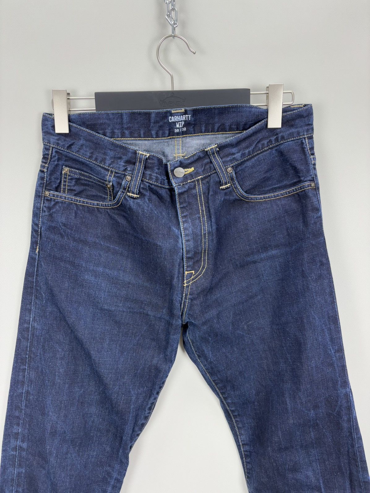 Carhartt Mens jeans Carhartt Size 30x32 Color Blue Size US 30 / EU 46 - 3 Thumbnail