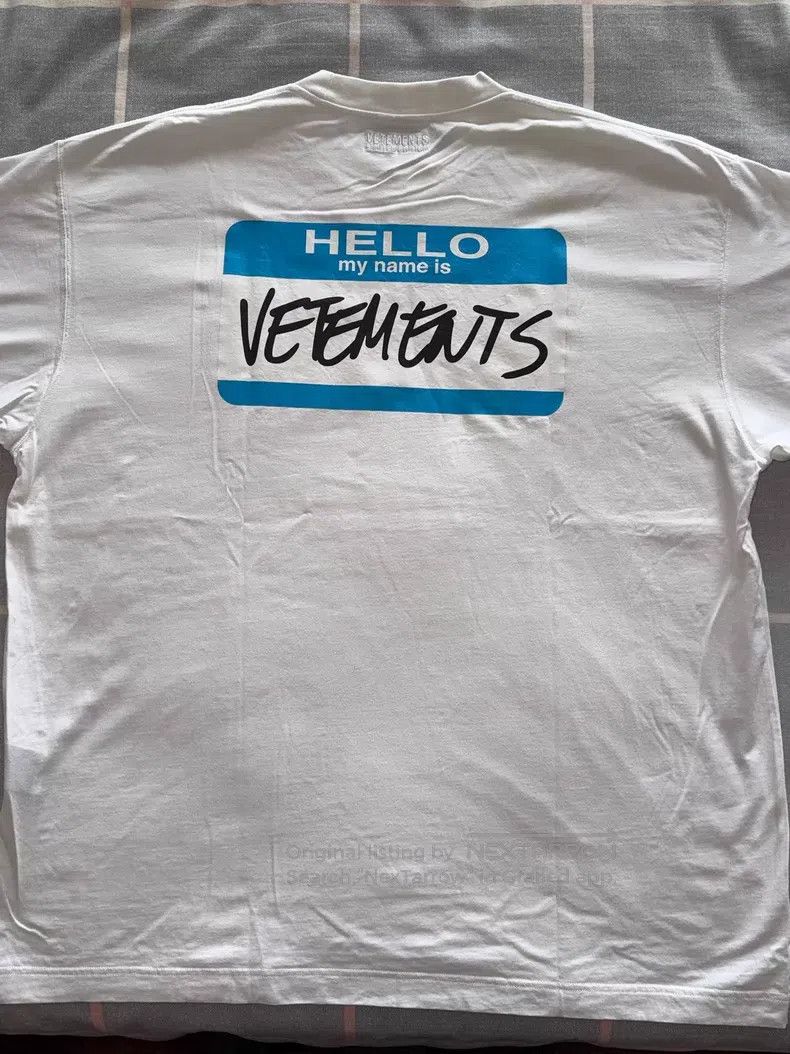 Vetements VETEMENTS short sleeves Size US S / EU 44-46 / 1 - 2 Thumbnail