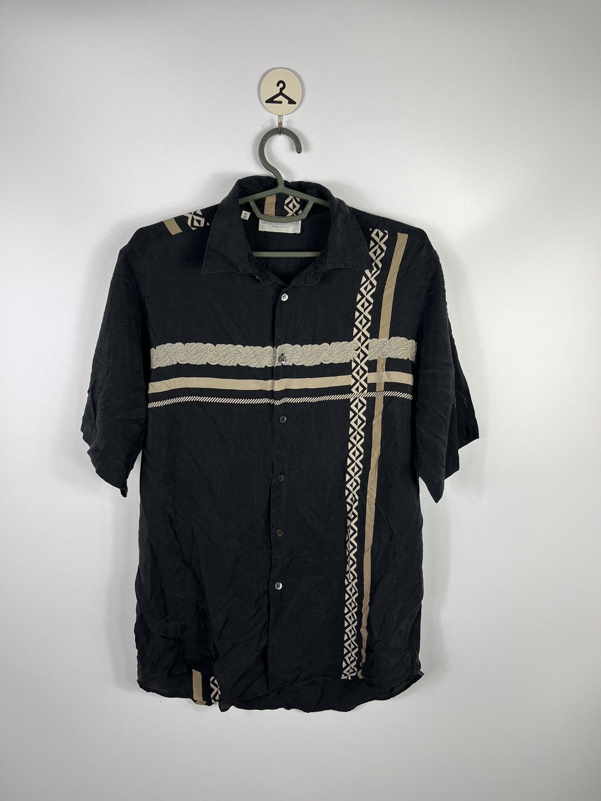Other Vintage Pancaldi Silk Button Up Shirt Size US M / EU 48-50 / 2 - 1 Thumbnail