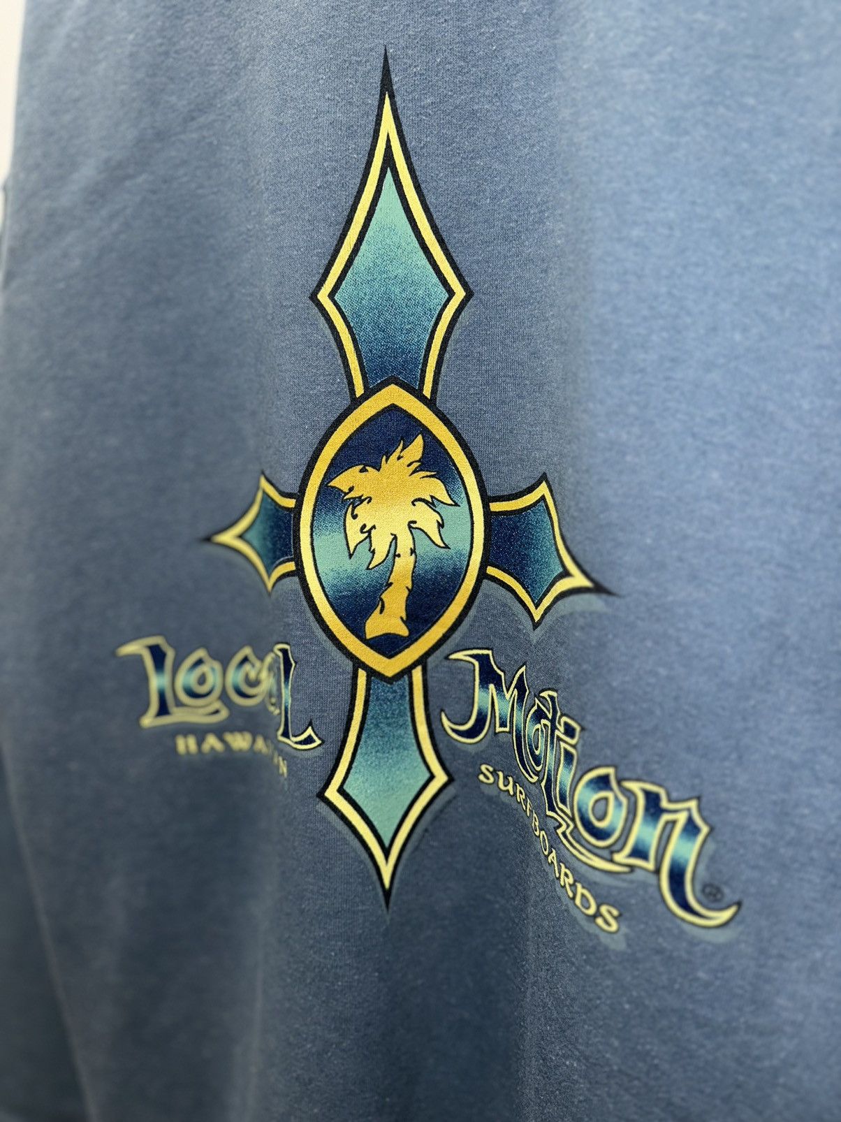 Vintage VINTAGE HAWAIIAN SURFBOARDS LOCAL MOTION BIG LOGO SWEATSHIRT Size US L / EU 52-54 / 3 - 5 Thumbnail