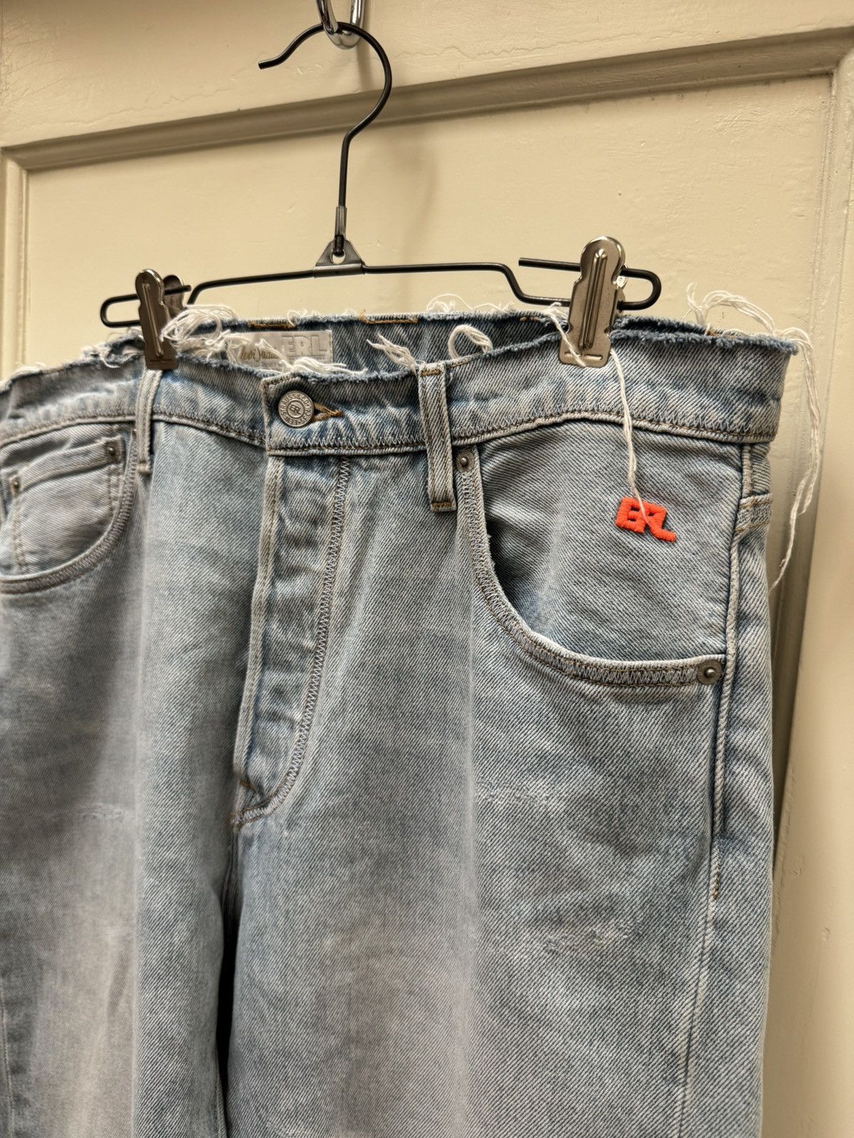 ERL × Levi's ERL Levi’s 501 Split Leg Jeans Size US 32 / EU 48 - 3 Thumbnail