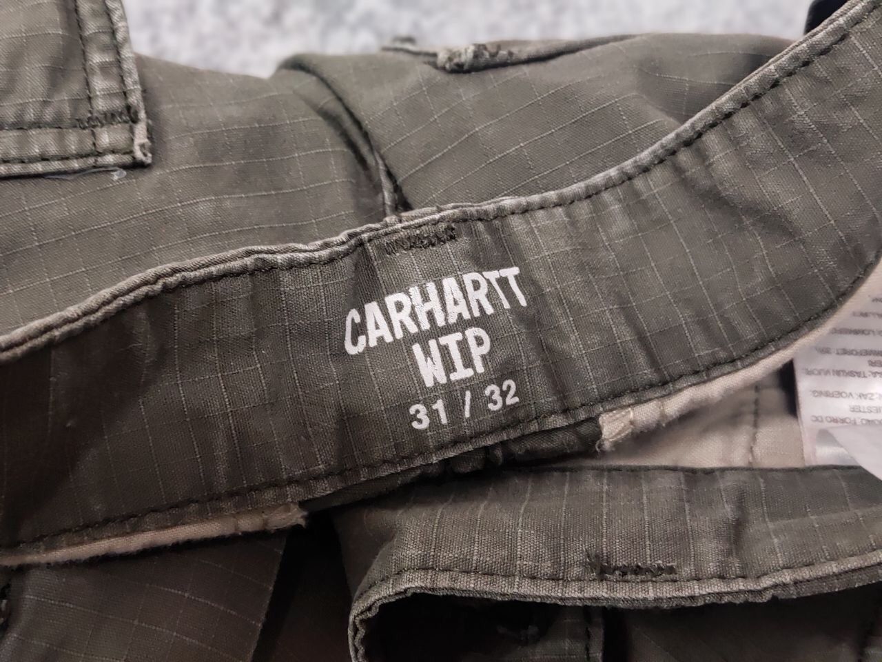 Carhartt Vintage 90s Carhartt regular Cargo Pants Distressed ripstop Size US 31 - 18 Thumbnail