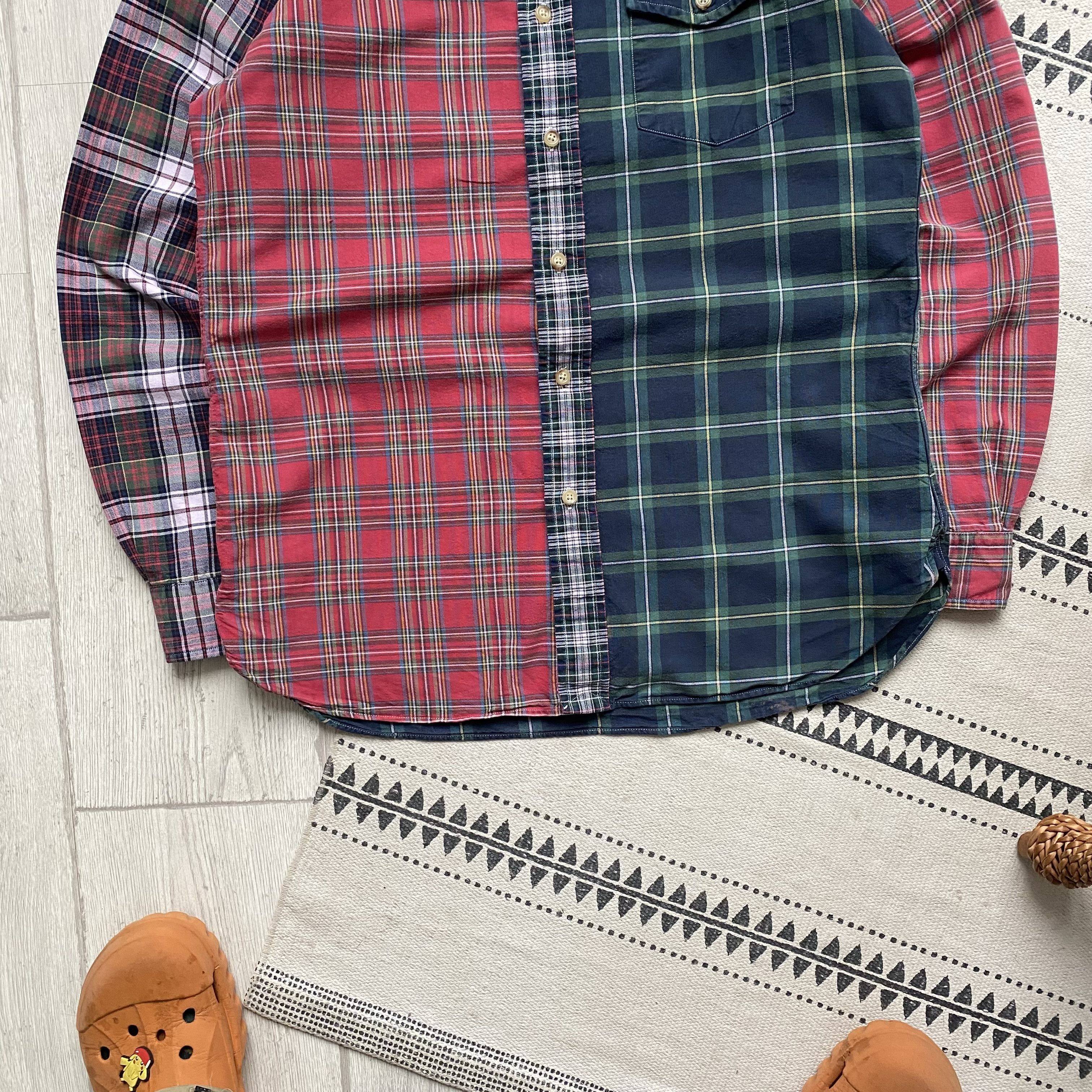 Polo Ralph Lauren Polo Ralph Lauren Flannel Rebuild Shirt Button Up Size US S / EU 44-46 / 1 - 3 Thumbnail
