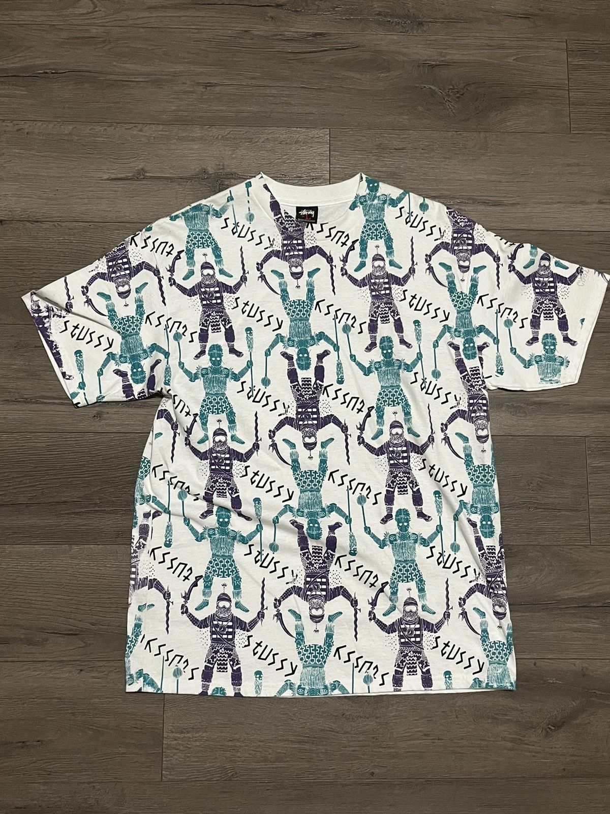 Stussy white Will Sweeney Stussy AOP Size US L / EU 52-54 / 3 - 1 Thumbnail