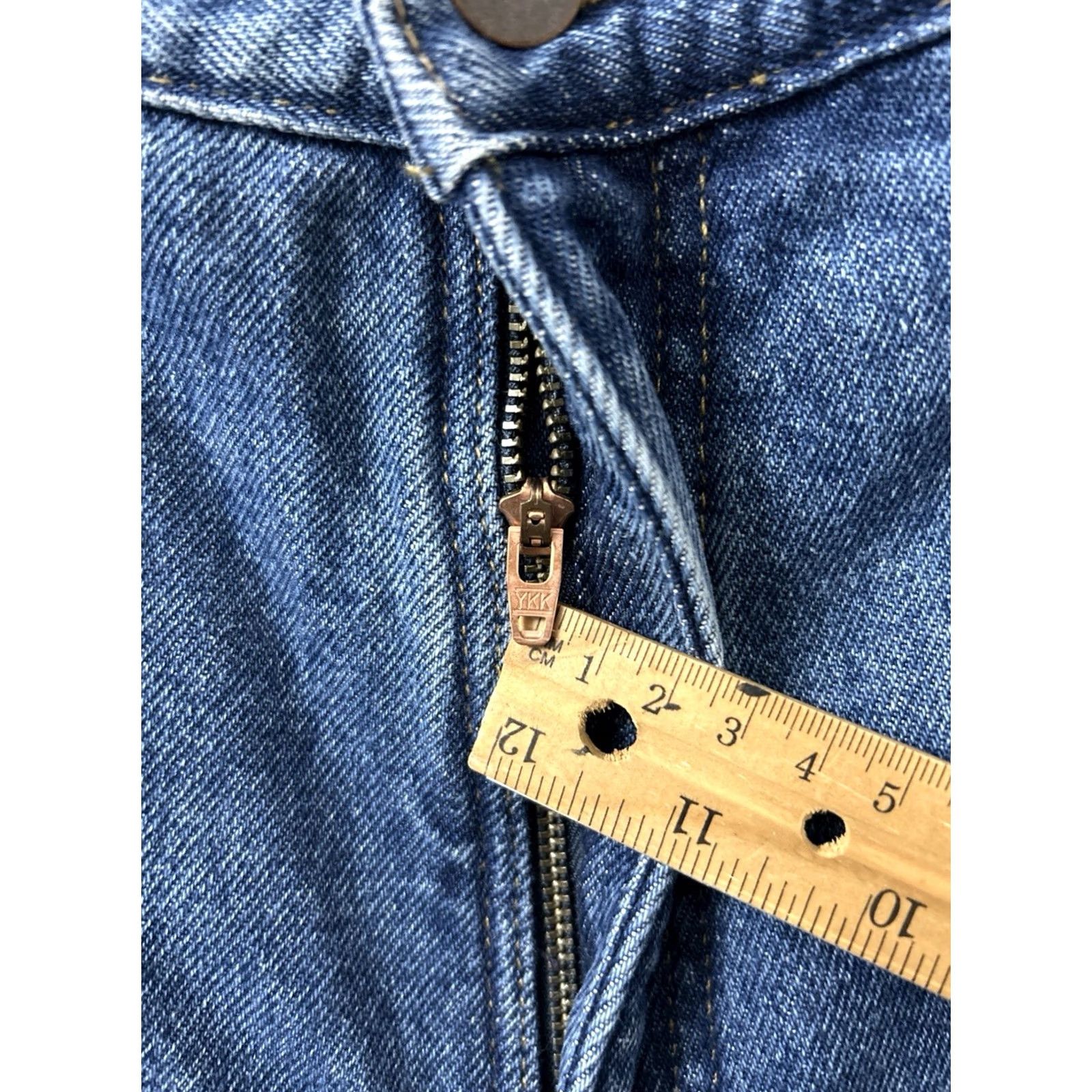 Doublet VINTAGE LL Bean Jeans Men 42x34 Blue Relaxed Fit Fleece Lined Denim 162344 Men’s Regular 34 Inseam Winter Size US 42 / EU 58 - 6 Thumbnail
