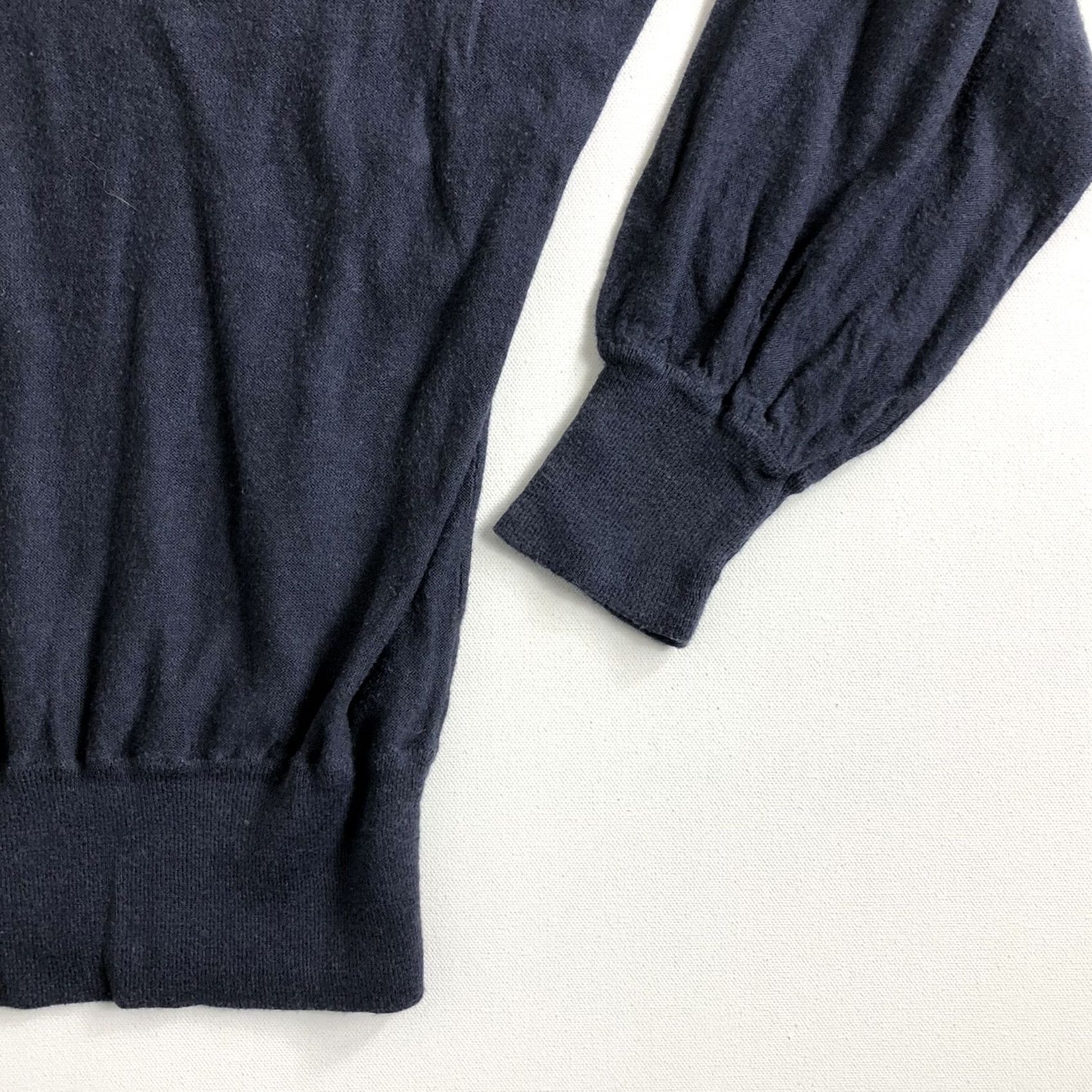 Lucky Brand Lucky Brand Mens Blue Pullover V Neck Sweater Size Large 100% Cotton Rayon Blend Sweater Pullover Classic Comfort All Seasons Mens L Blue Size US L / EU 52-54 / 3 - 3 Thumbnail