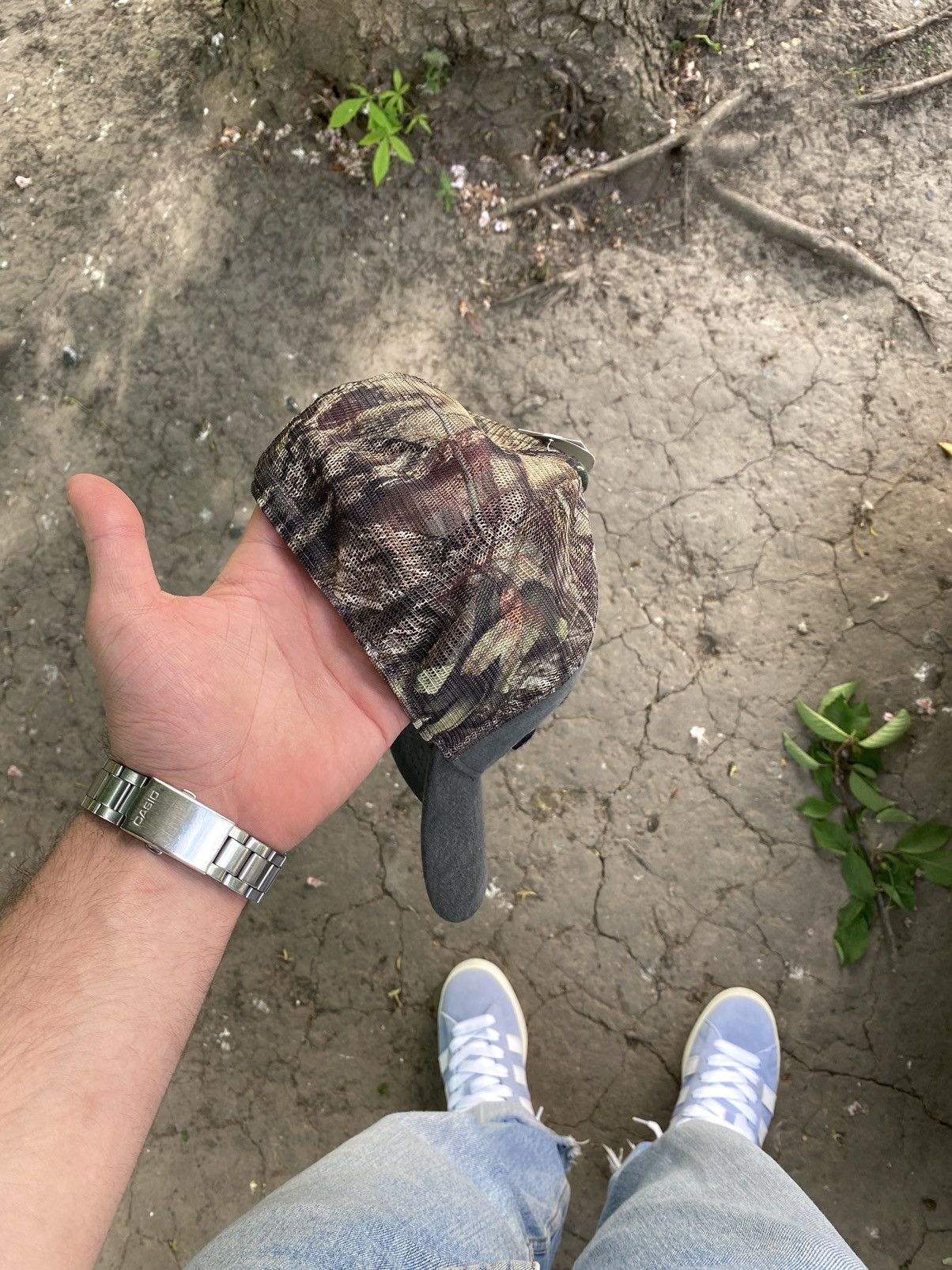 NASCAR × Realtree NASCAR Realtree Distressed Racing Hat Cap Size ONE SIZE - 4 Thumbnail