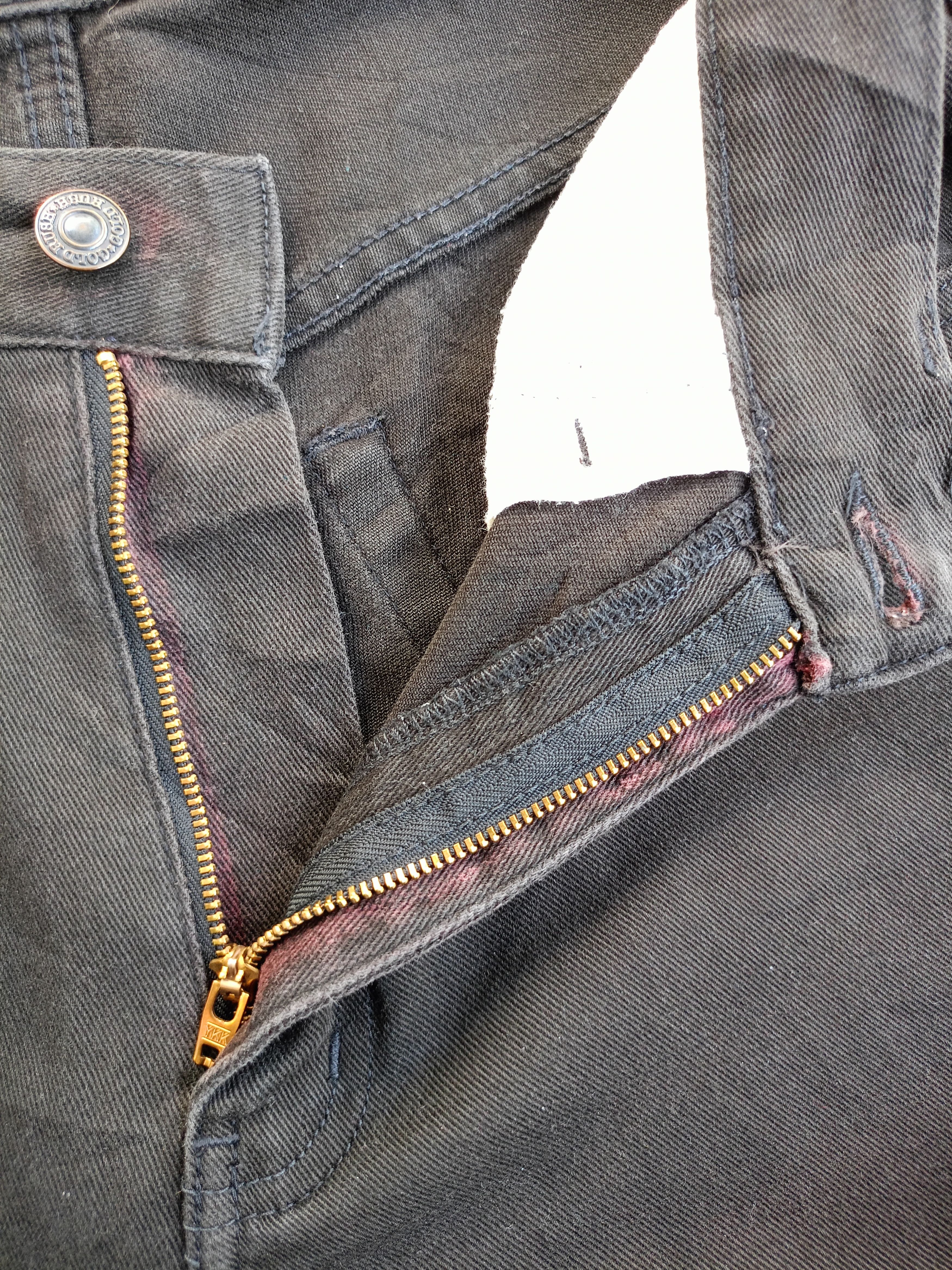 Japanese Brand × Vintage GOLD RUSH Black Vintage Streetwear Denim Size US 31 - 8 Thumbnail