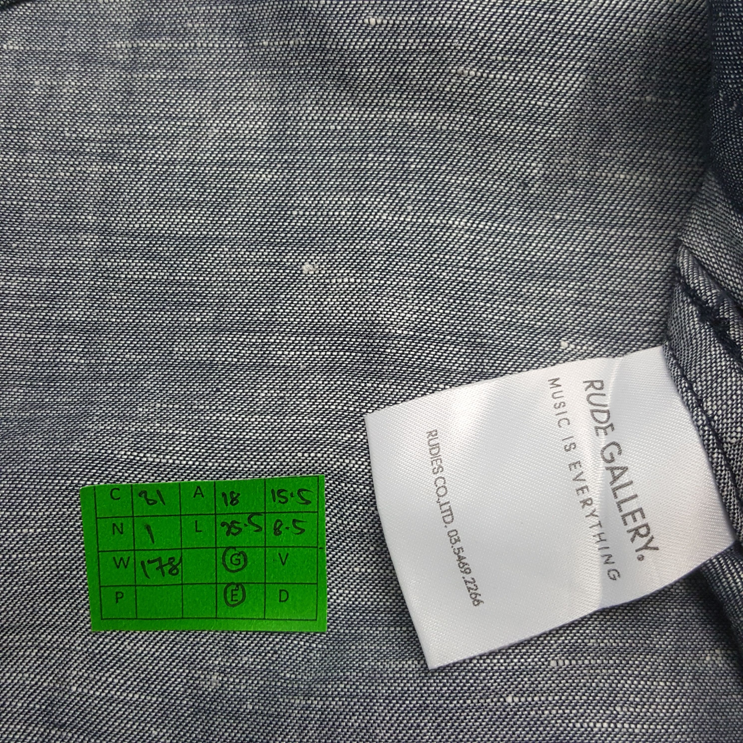 Japanese Brand × RUDE GALLERY × Vintage Vintage RUDE GALLERY Button Up Shirt Size US XS / EU 42 / 0 - 6 Thumbnail