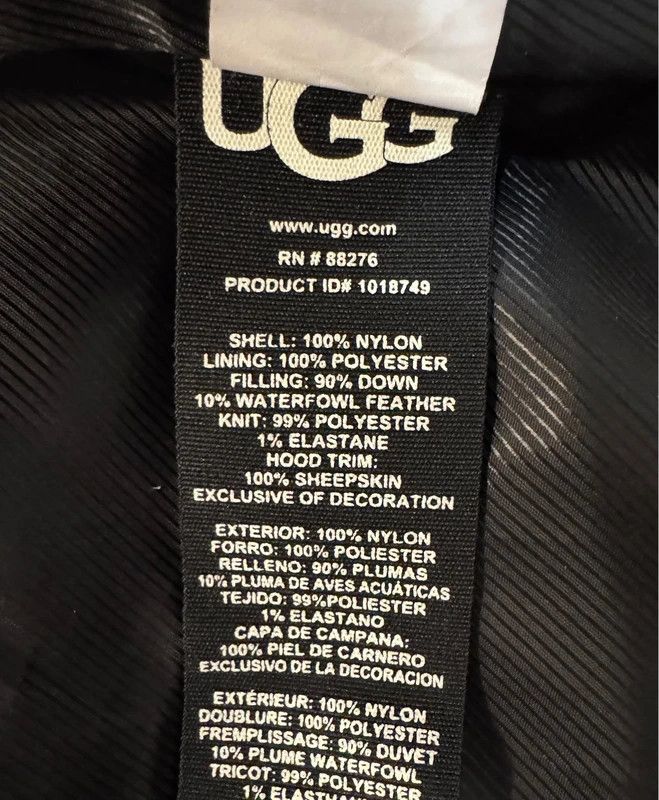 Ugg UGG Valerie Belted Down Coat Jacket Puffer Winter size S Size S / US 4 / IT 40 - 16 Thumbnail