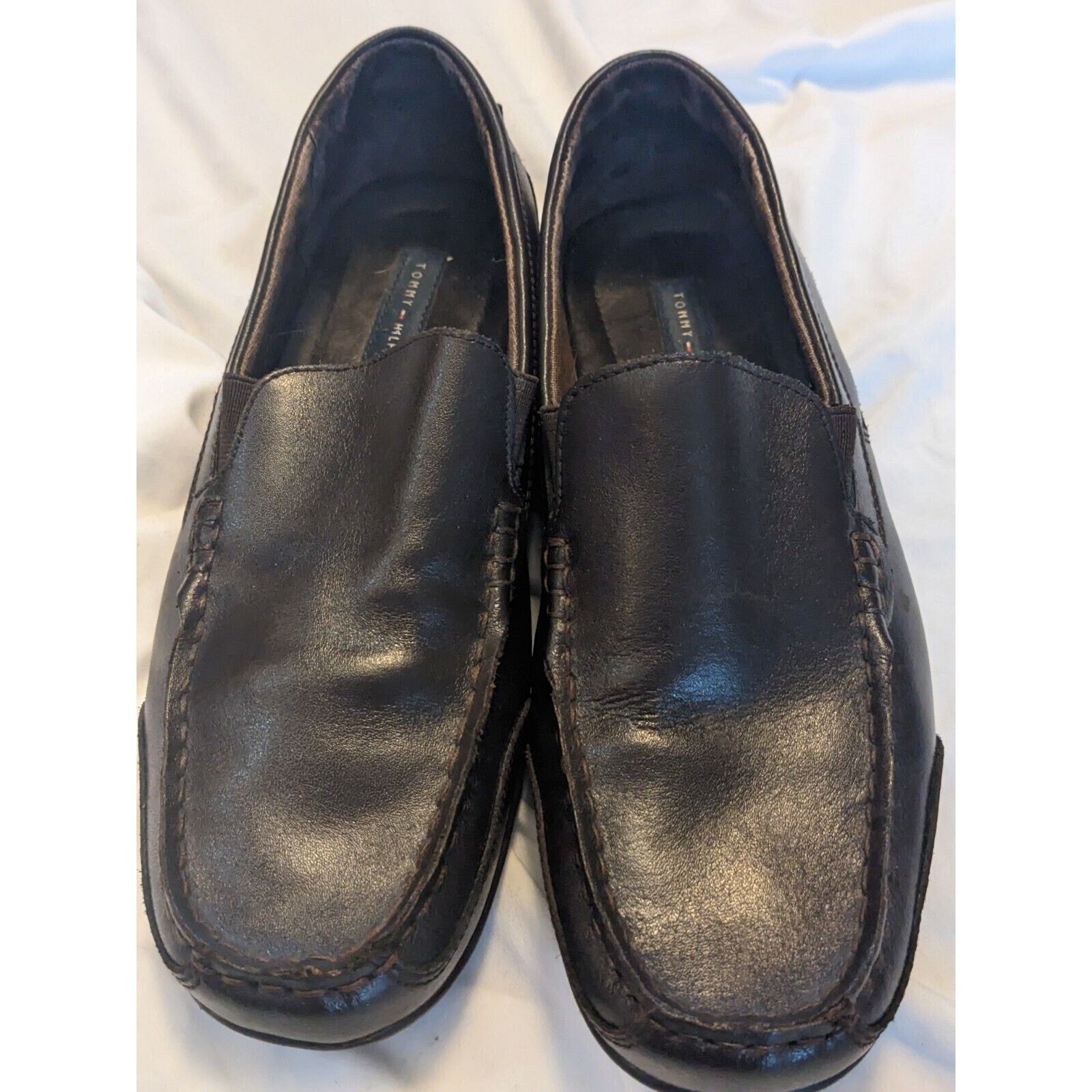 Tommy Hilfiger Tommy Hilfiger Kerry Men's Shoe Leather Loafer Sz 9 Slip On Size US 9 / EU 42 - 1 Thumbnail