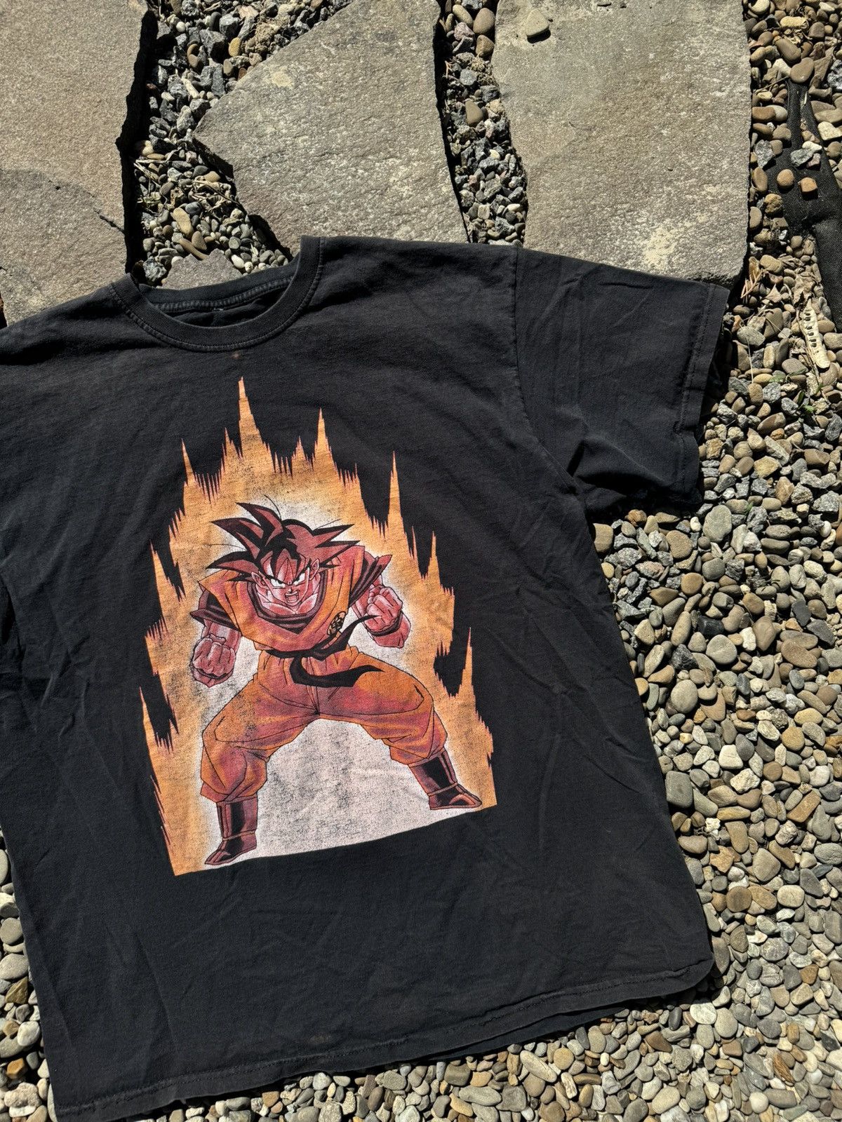 Anime × Japanese Brand × Vintage Y2K Dragon Ball Z black tee vintage Size US L / EU 52-54 / 3 - 3 Thumbnail