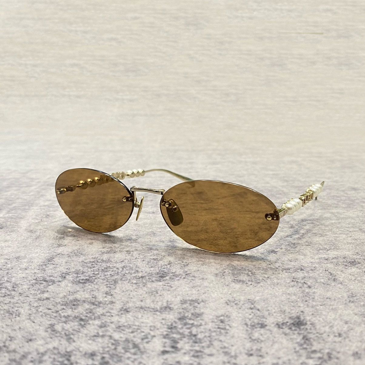 Gucci GUCCI GG1922S 003 GOLD BROWN Size ONE SIZE - 1 Thumbnail