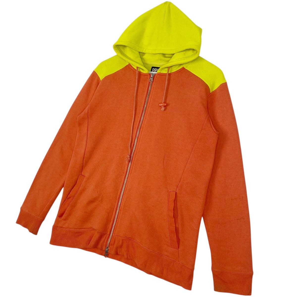 Other Vintage PPFM Printed Hoodie Yellow/Green Pullover Size L Size US L / EU 52-54 / 3 - 2 Thumbnail